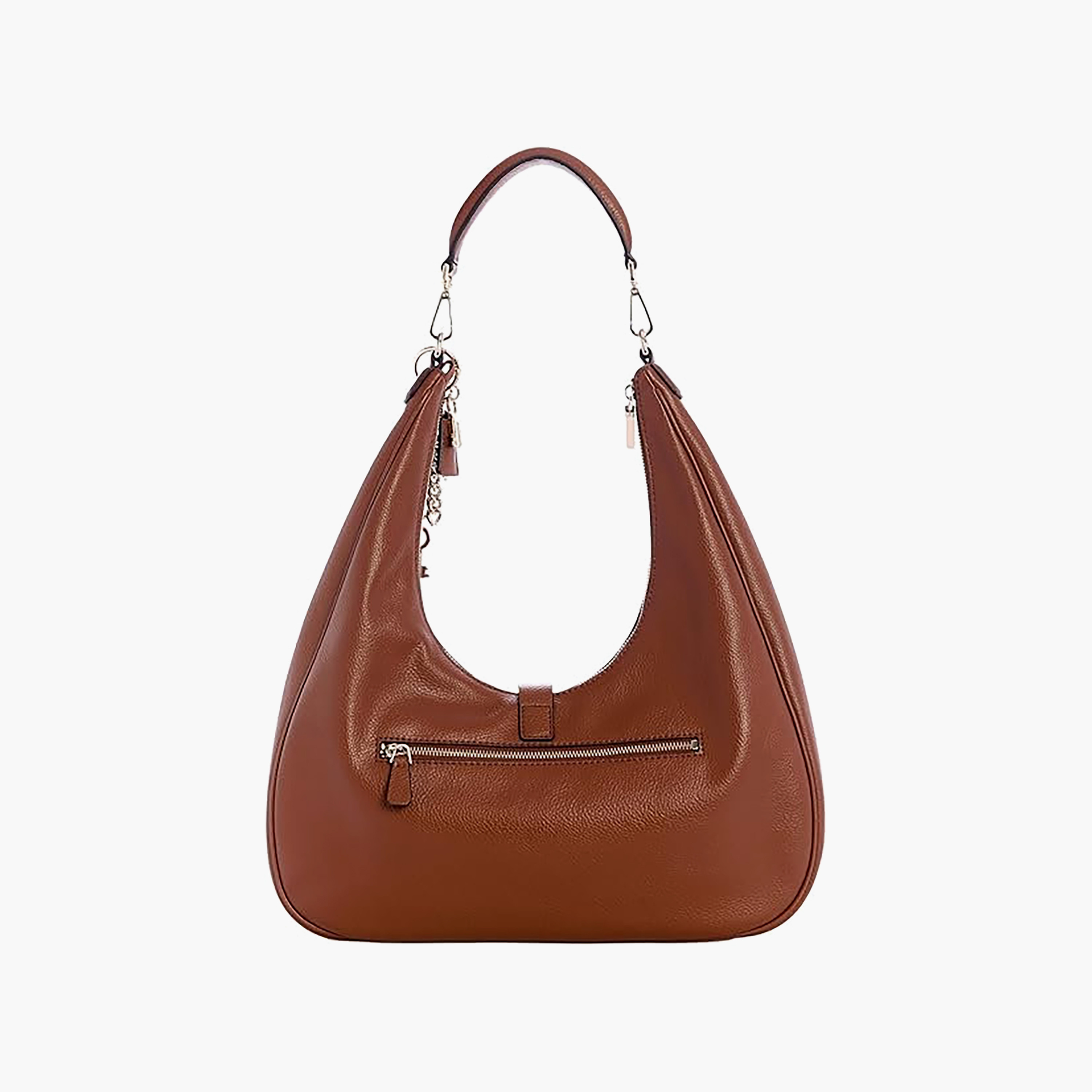حقيبة كتف من Guess Brooke ذات مقبض واحد مزخرف وإغلاق بسحاب-women-bagsandwallets-handbags-image-2