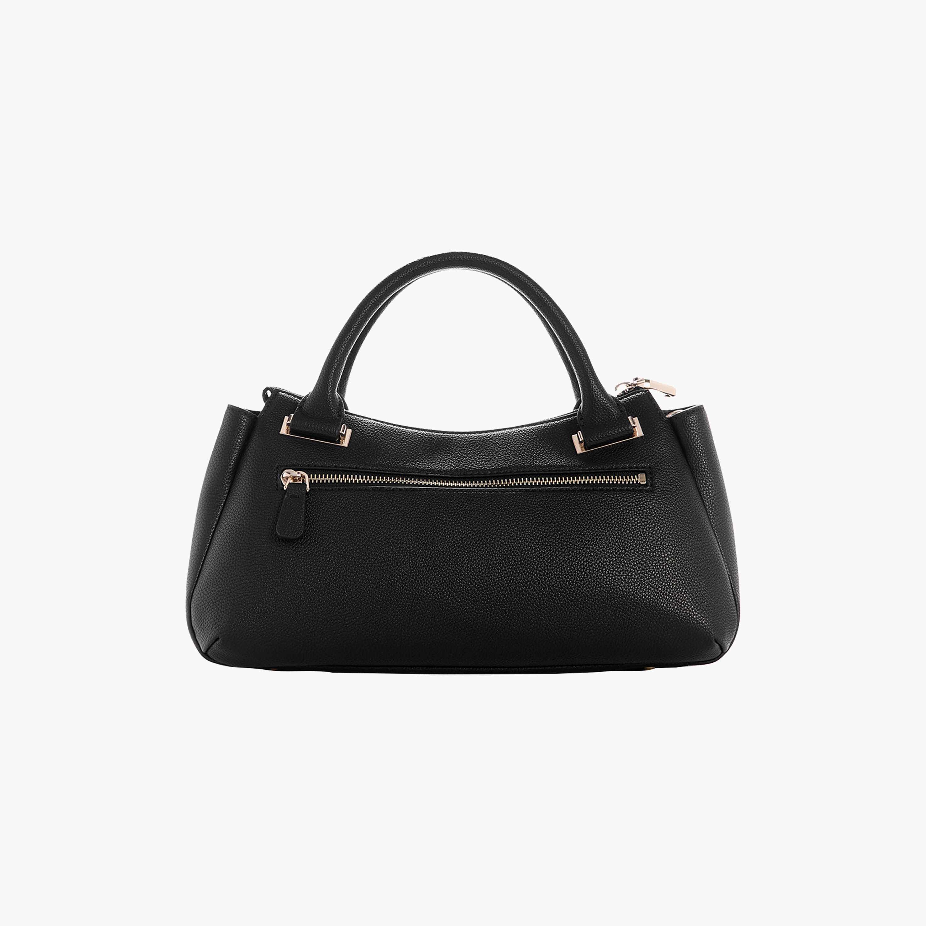 Guess Evie Double Handle Satchel Bag with Zipper Closure and Adjustable Strap-women-bagsandwallets-handbags-image-2