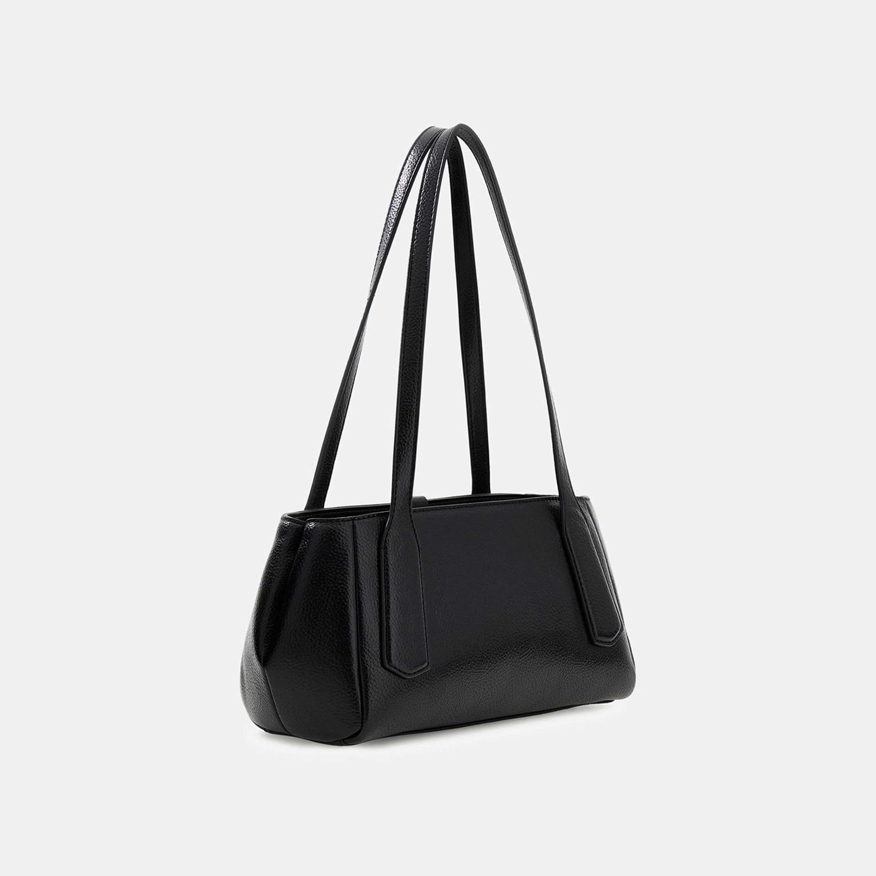 Guess Brooke Textured Double Handle Shoulder Bag with Twist Lock Closure-women-bagsandwallets-handbags-image-2