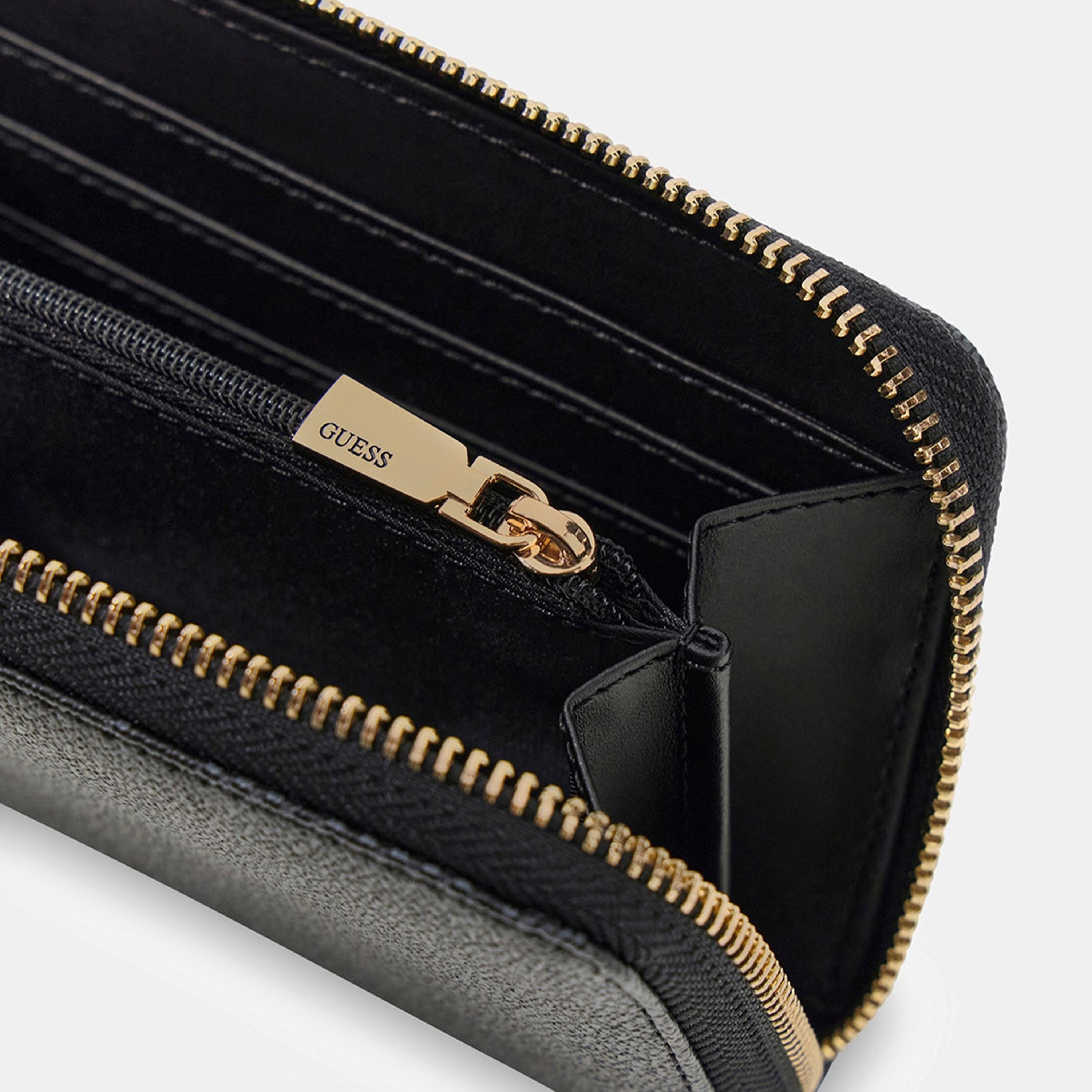 محفظة Guess Laurel II Monogram بسحاب إغلاق-women-bagsandwallets-wallets-image-3