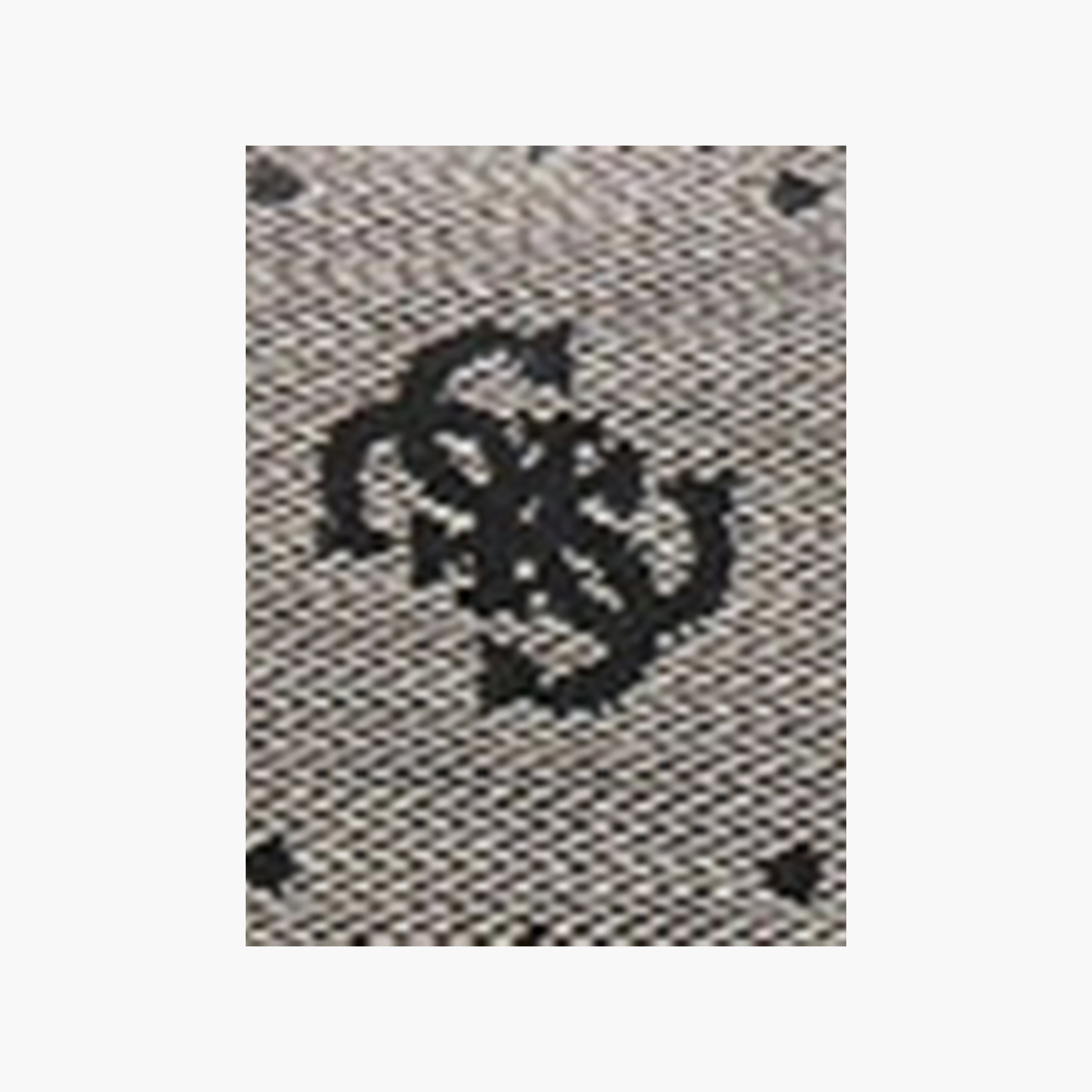 Guess Melinda Monogram Top Handle Satchel Bag with Flap Closure and Detachable Strap-women-bagsandwallets-handbags-image-6