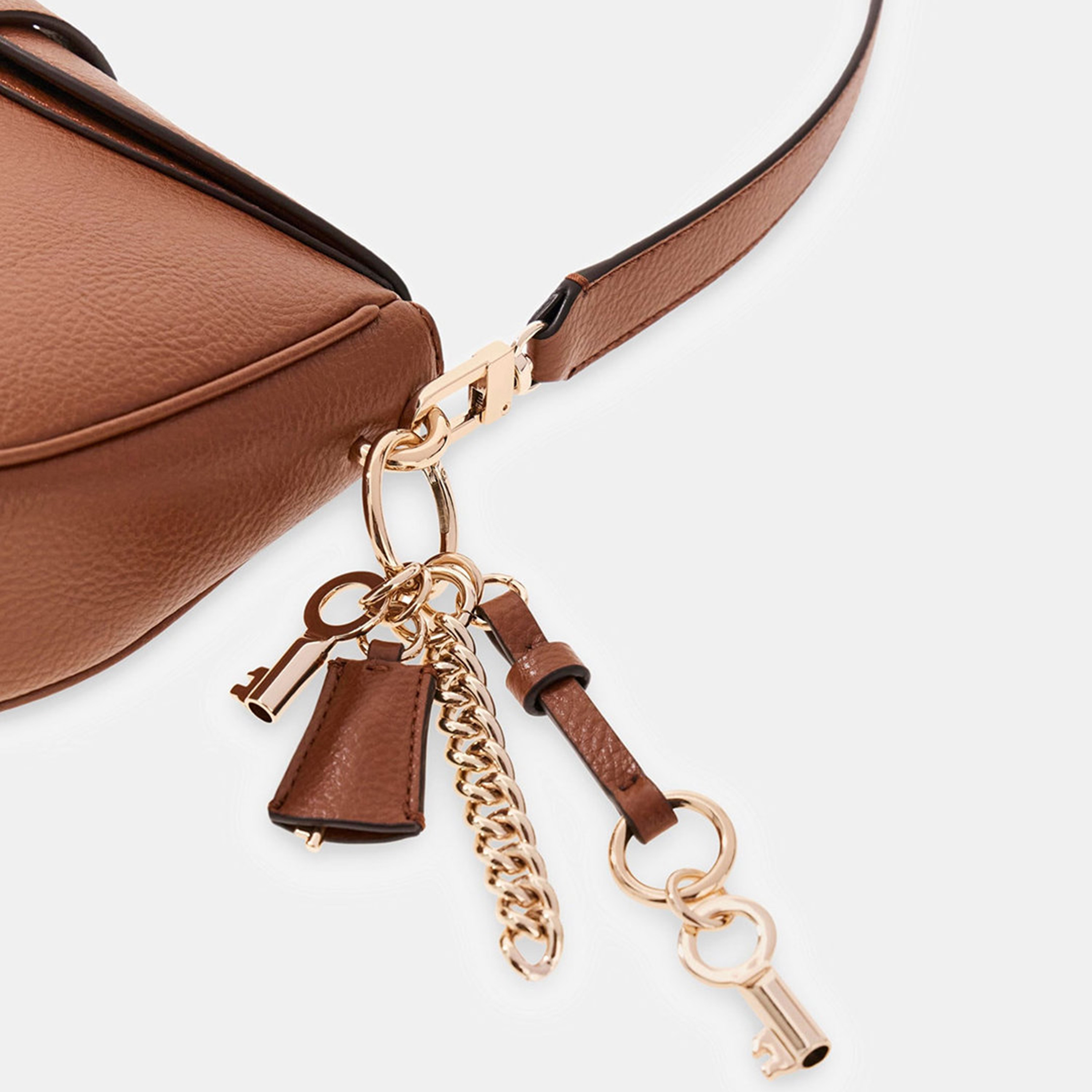 Guess Brooke Textured Shoulder Bag with Twist Lock Closure and Detachable Strap-women-bagsandwallets-handbags-image-5