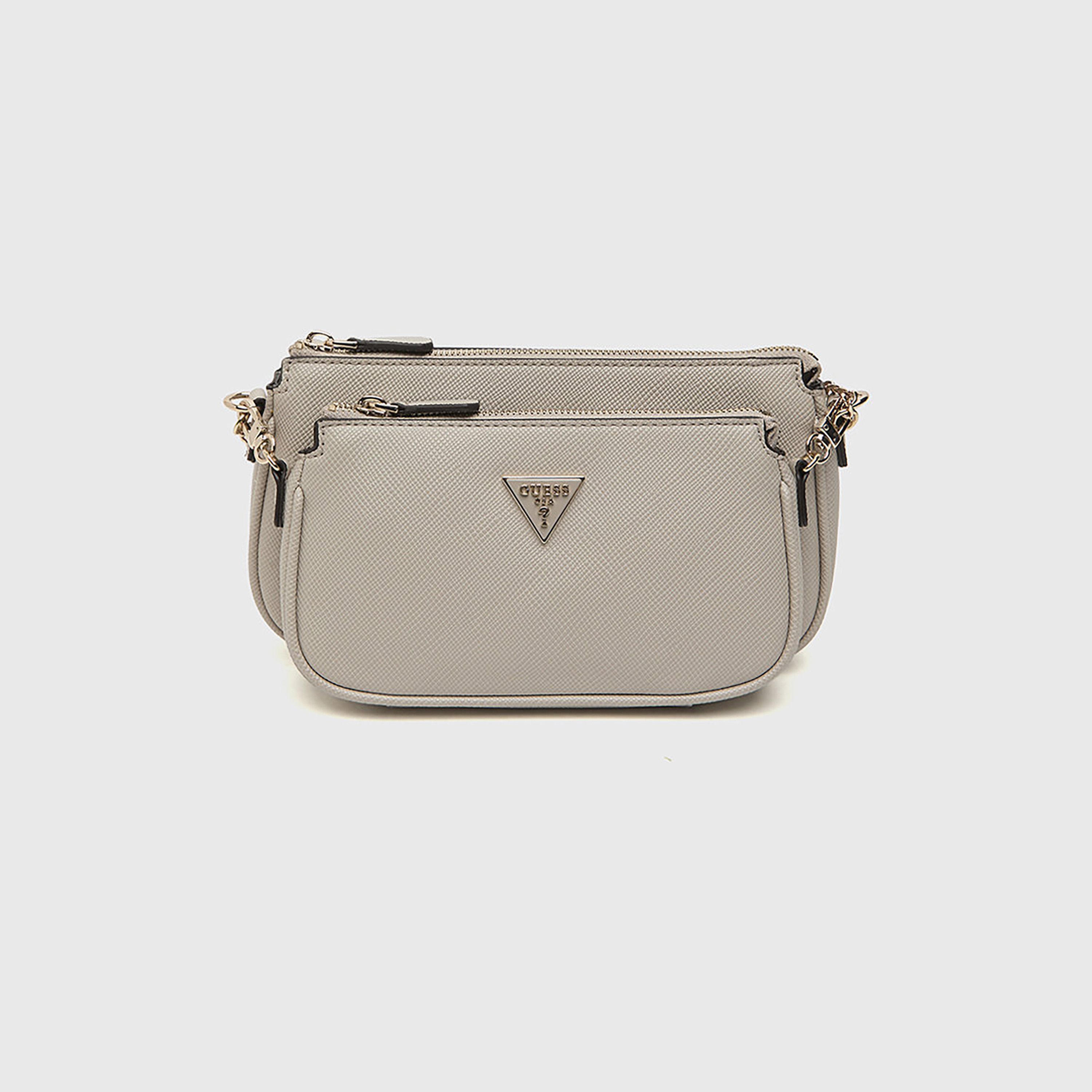 Guess Noelle Ii Texture Single Handle Crossbody Bag with Zip Closure & Detachable Strap-women-bagsandwallets-handbags-image-1