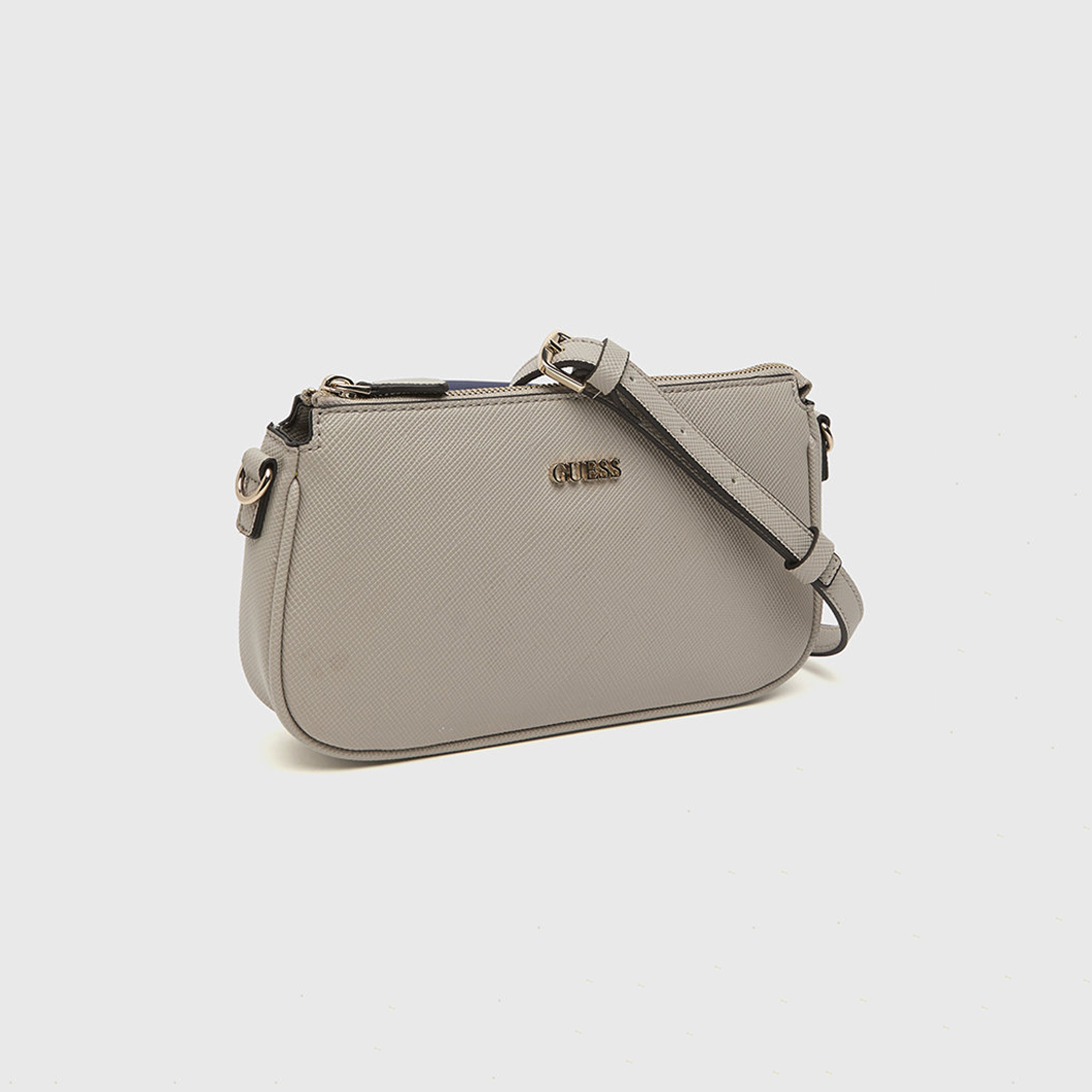 Guess Noelle Ii Texture Single Handle Crossbody Bag with Zip Closure & Detachable Strap-women-bagsandwallets-handbags-image-4