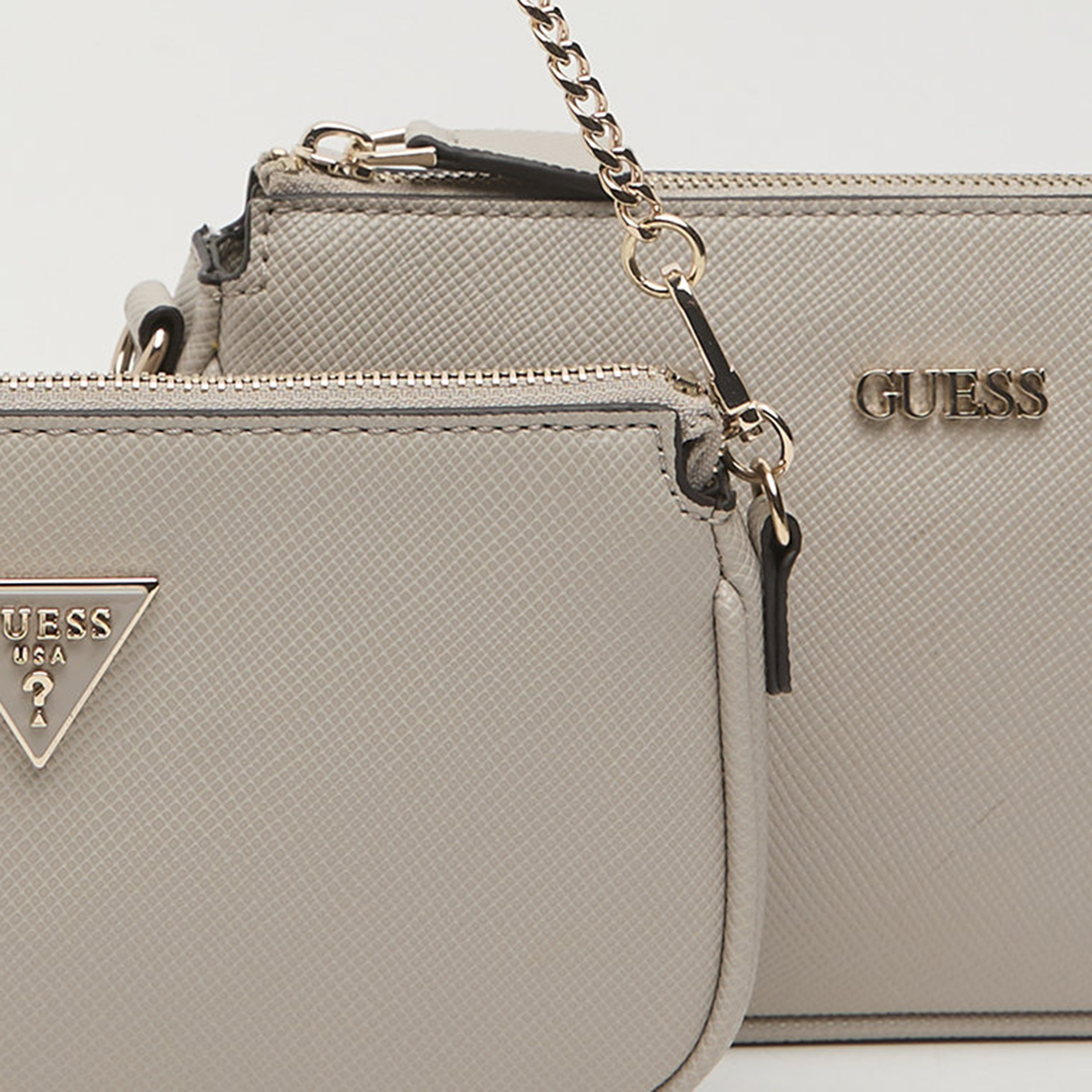 Guess Noelle Ii Texture Single Handle Crossbody Bag with Zip Closure & Detachable Strap-women-bagsandwallets-handbags-image-8