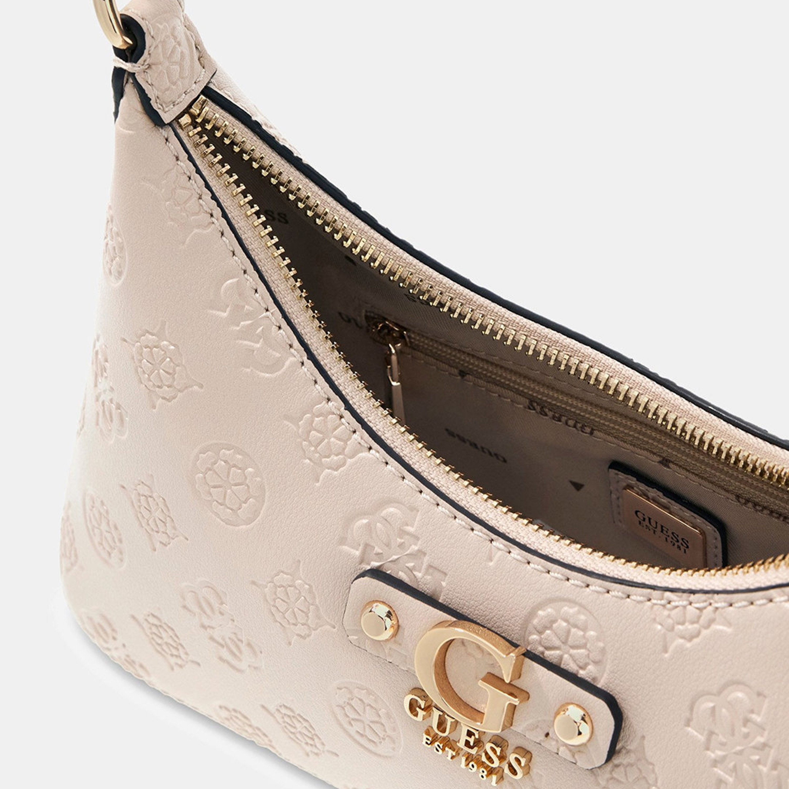 حقيبة كتف Guess Dita Monogram ذات مقبض واحد وإغلاق بسحاب-women-bagsandwallets-handbags-image-3