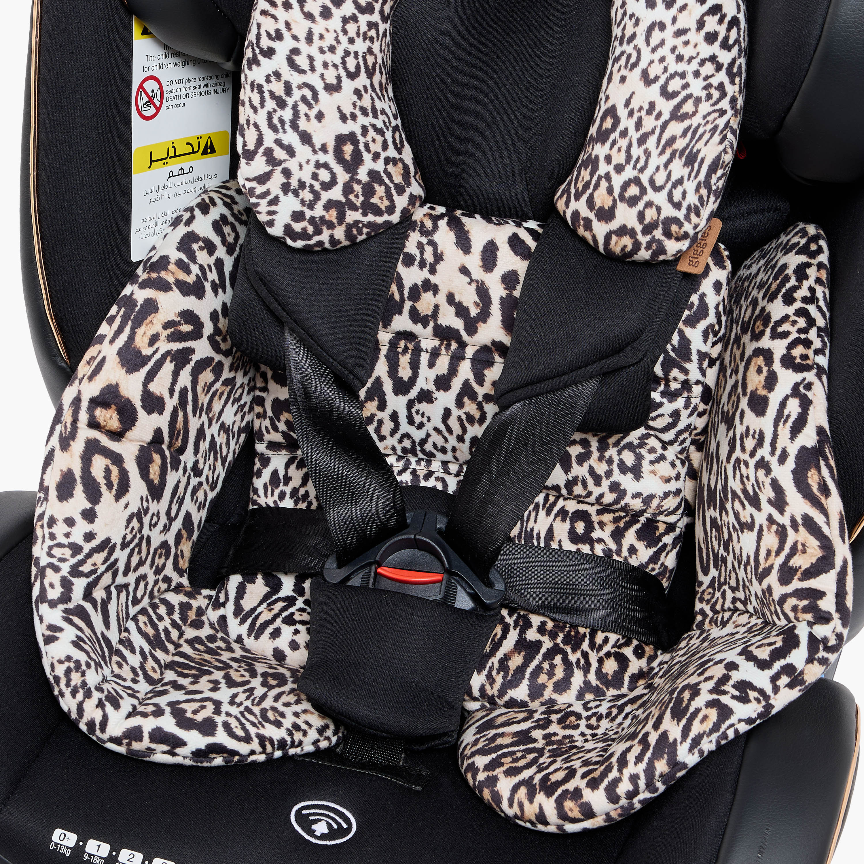 Giggles Major Car Seat with Animal Print-baby-gear-carseats-image-15