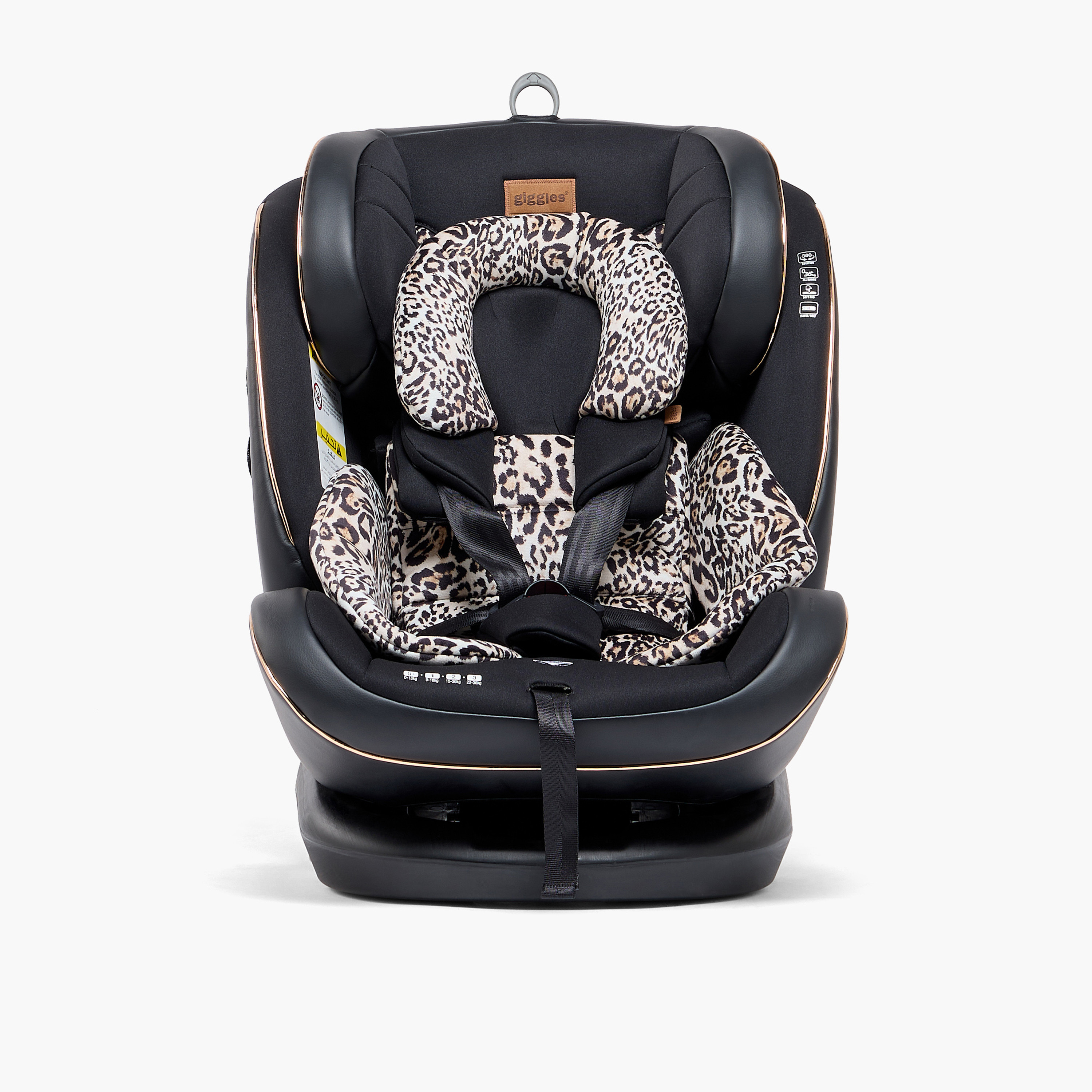 Giggles Major Car Seat with Animal Print-baby-gear-carseats-image-5