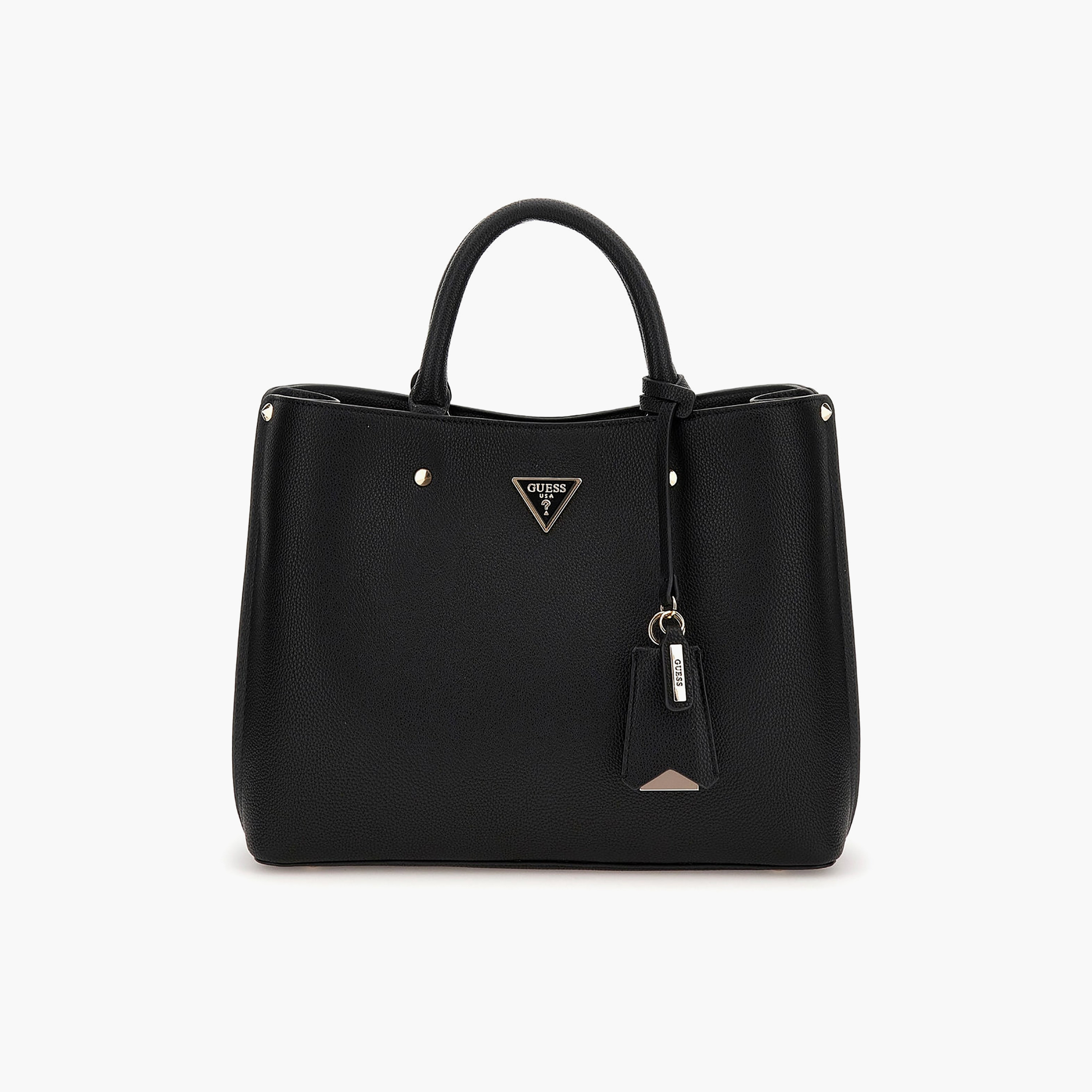 Guess Eco Mietta Double Handle Tote Bag & Pouch with Magnetic Closure-women-bagsandwallets-handbags-image-1
