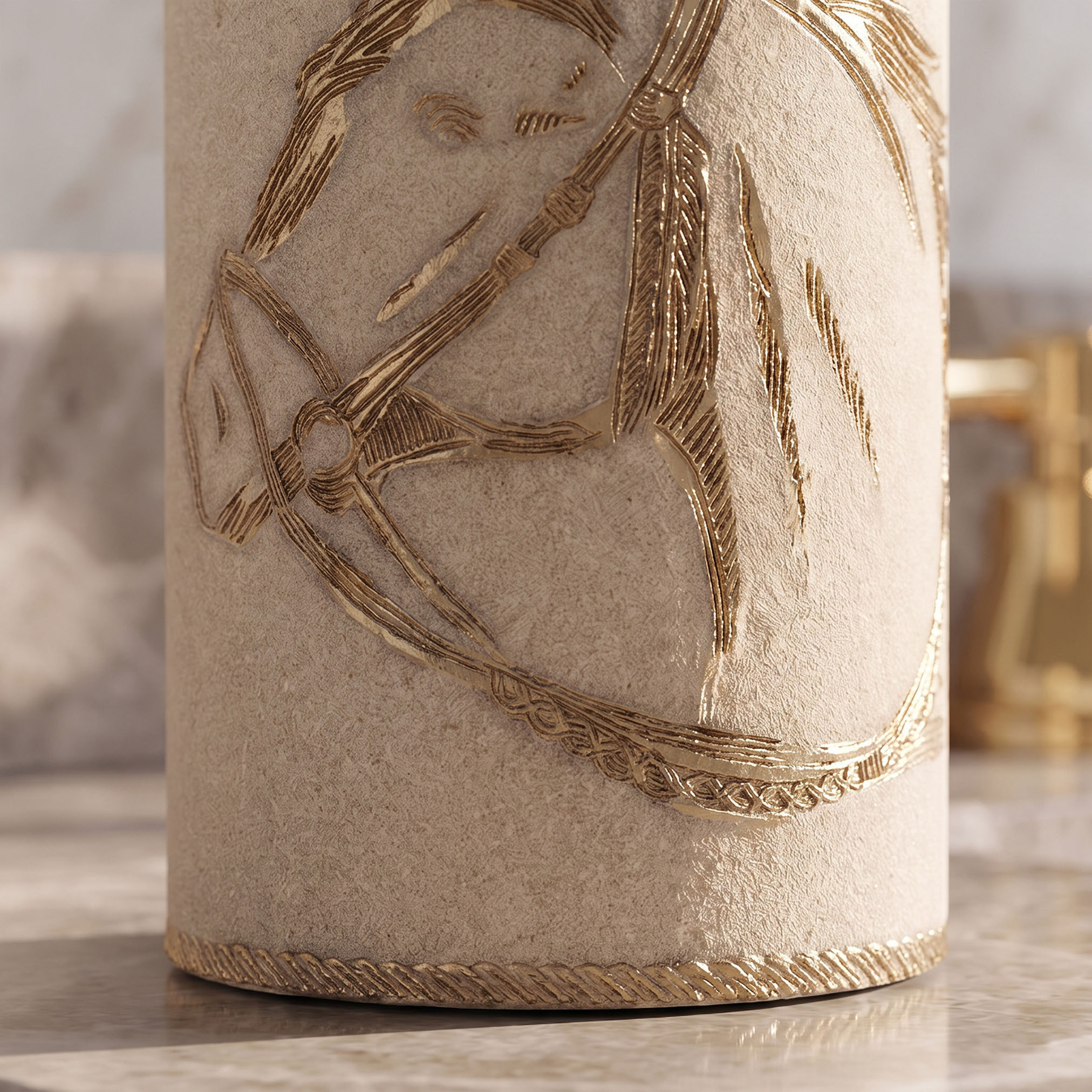 Fares Embossed Lotion Dispenser-household-bathandlaundry-bathaccessories-soapdishesanddispensers-image-2