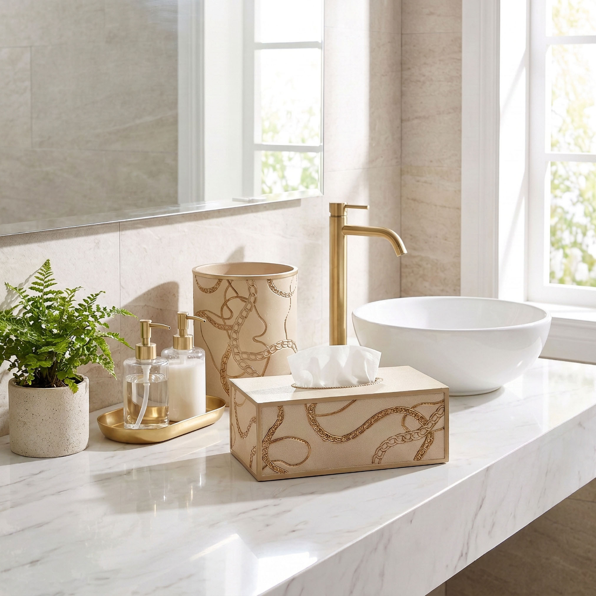 Fares Chain Embossed Waste Bin-household-bathandlaundry-bathaccessories-accessories-image-5