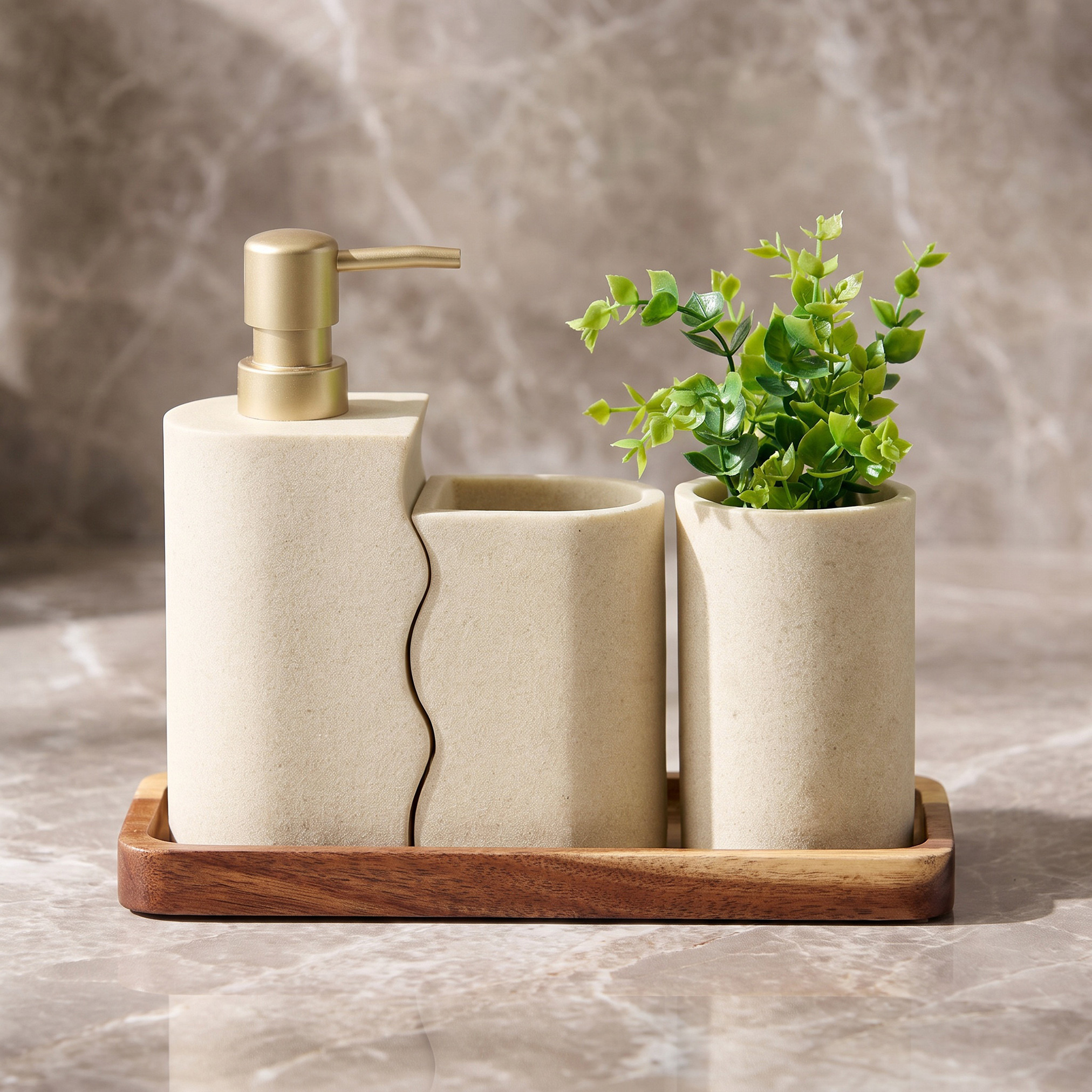 طقم اكسسوارات حمام 4 قطع من سيريس-household-bathandlaundry-bathaccessories-accessories-image-1