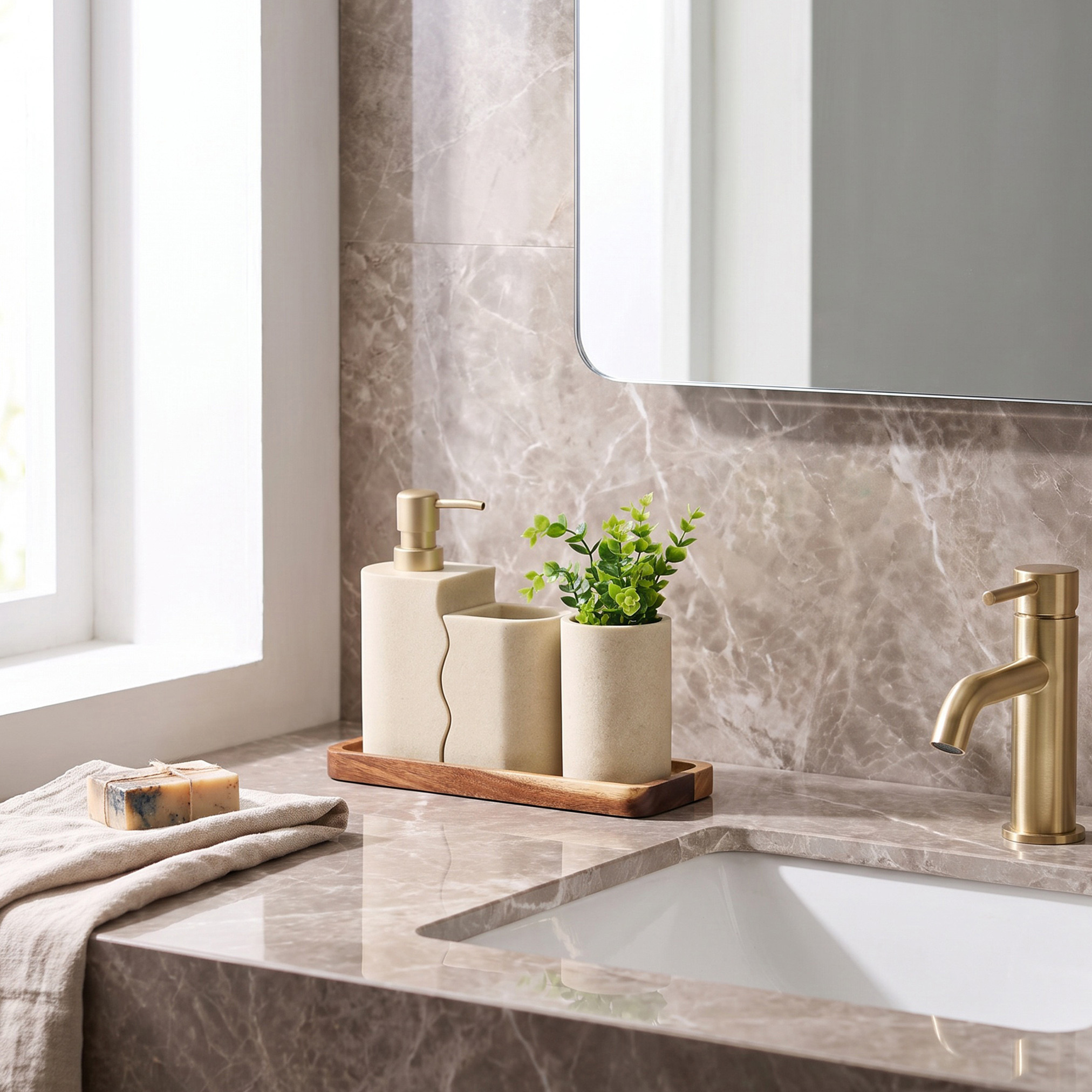 طقم اكسسوارات حمام 4 قطع من سيريس-household-bathandlaundry-bathaccessories-accessories-image-5