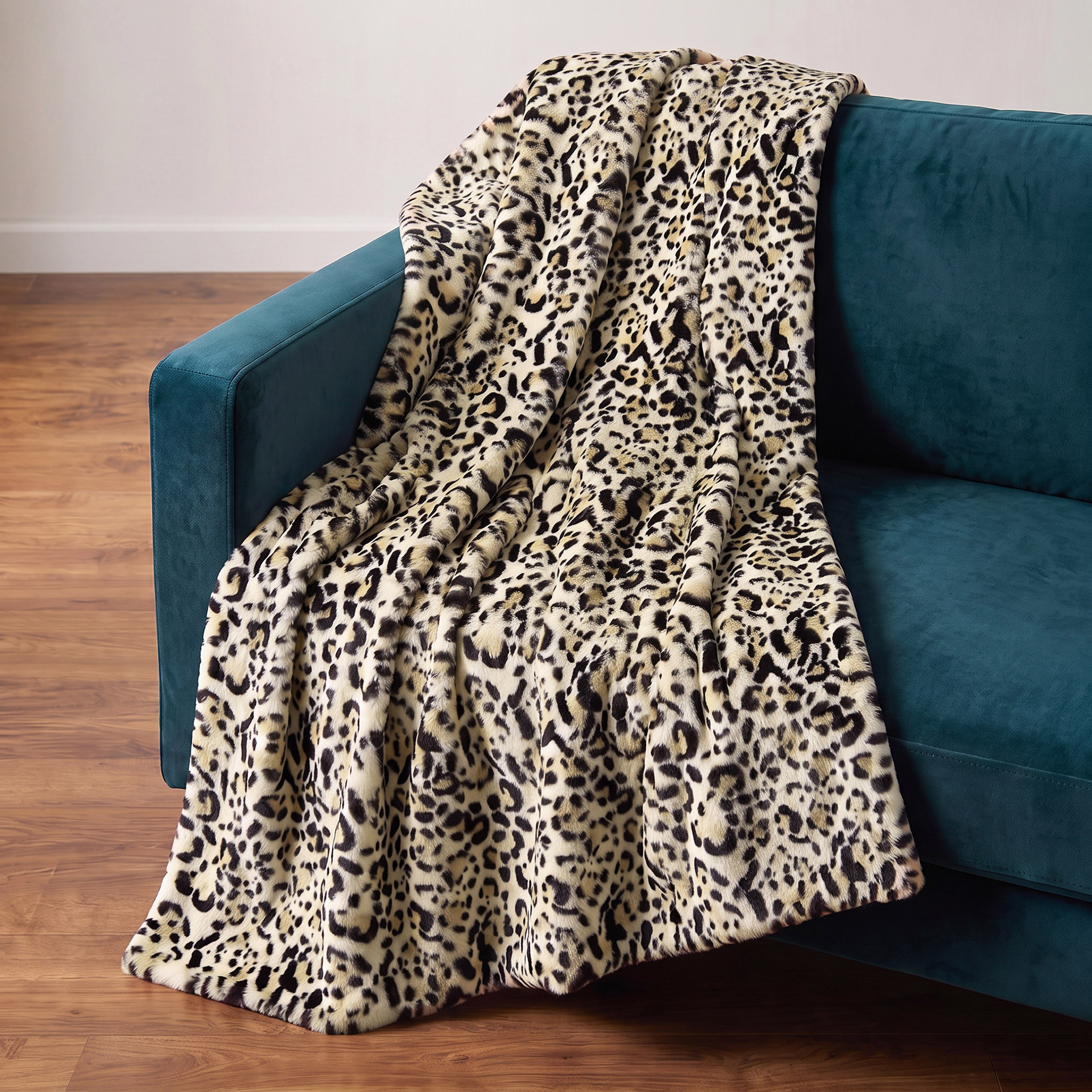 بطانية خفيفة فرو صناعي بطبعات جلد الفهد - 127×152 سم-household-cushionsandthrows-throwsandblankets-throws-image-3