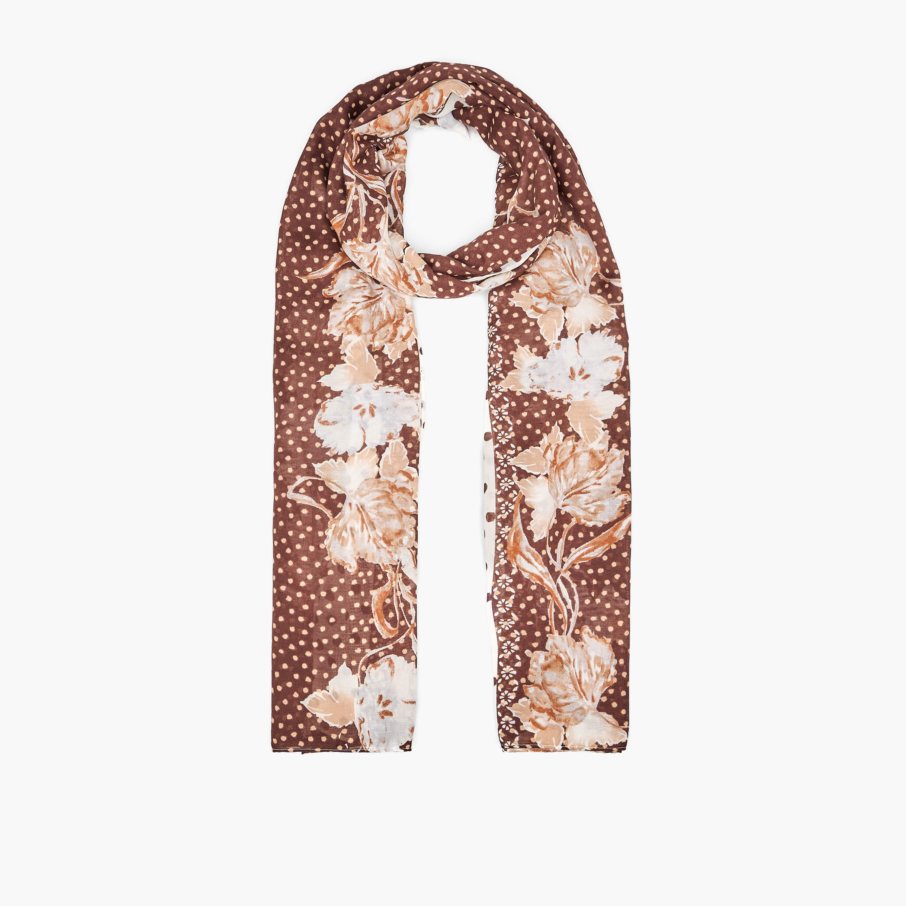 وشاح بطبعة زهور-women-clothingaccessories-scarves-image-1