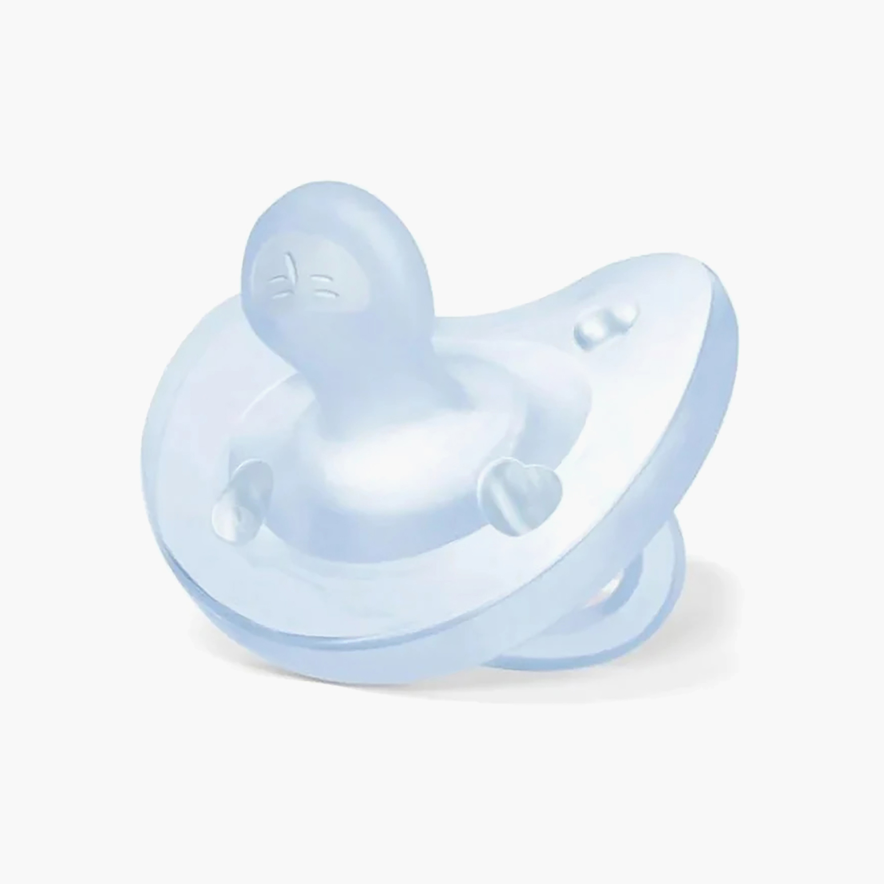 لهاية أطفال ناعمة فيزيوفورما مع حافظة من شيكو - 2-6 أشهر-baby-feeding-pacifiers-image-1