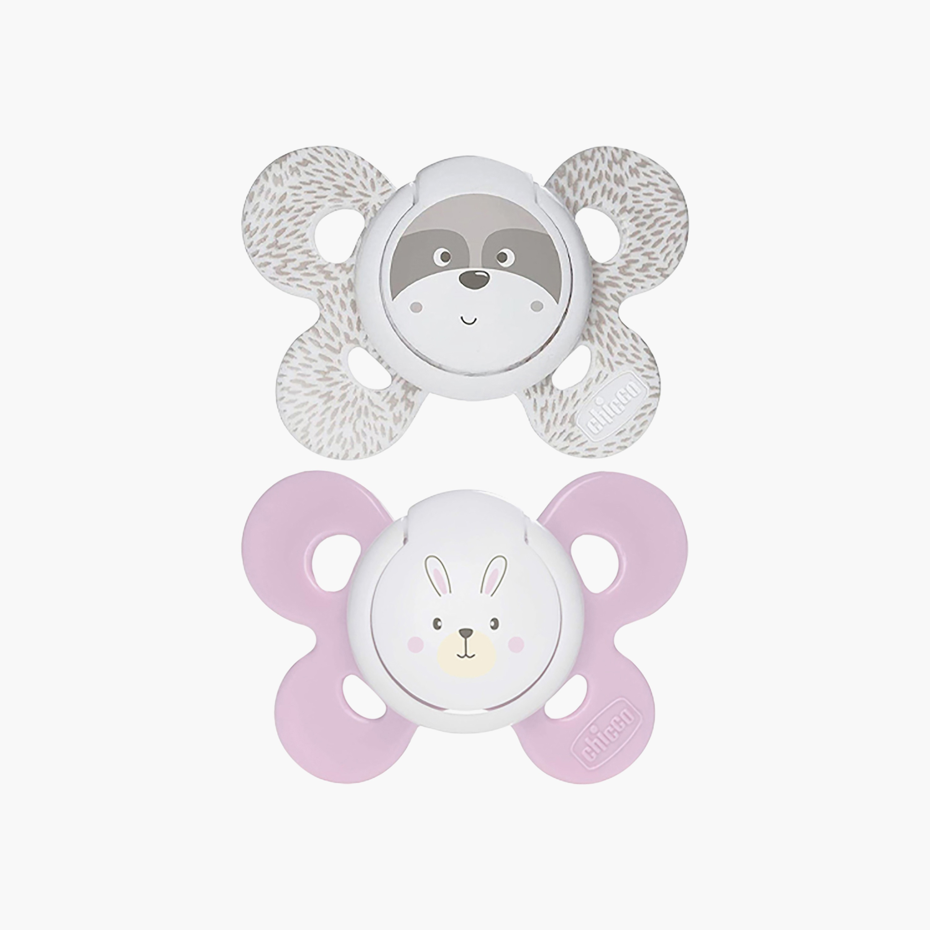 Pack of 2 Chicco Physioforma Comfort Baby Pacifier with Carry Case, 0-6 months-baby-feeding-pacifiers-image-1