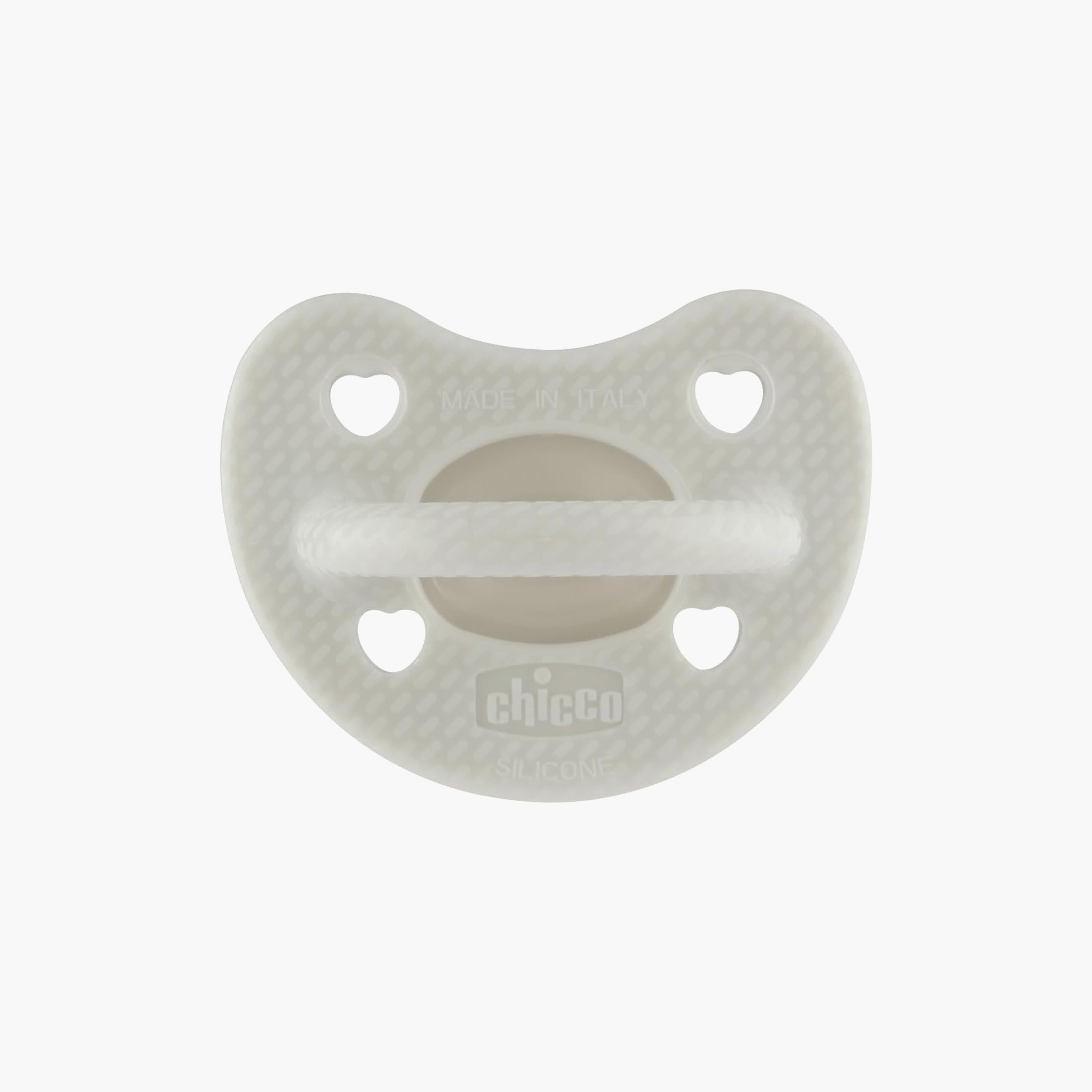 طقم لهايات أطفال فيزيو فورما بدرع بارز بارز الملمس قطعتين من شيكو - 6-16 شهر-baby-feeding-pacifiers-image-3