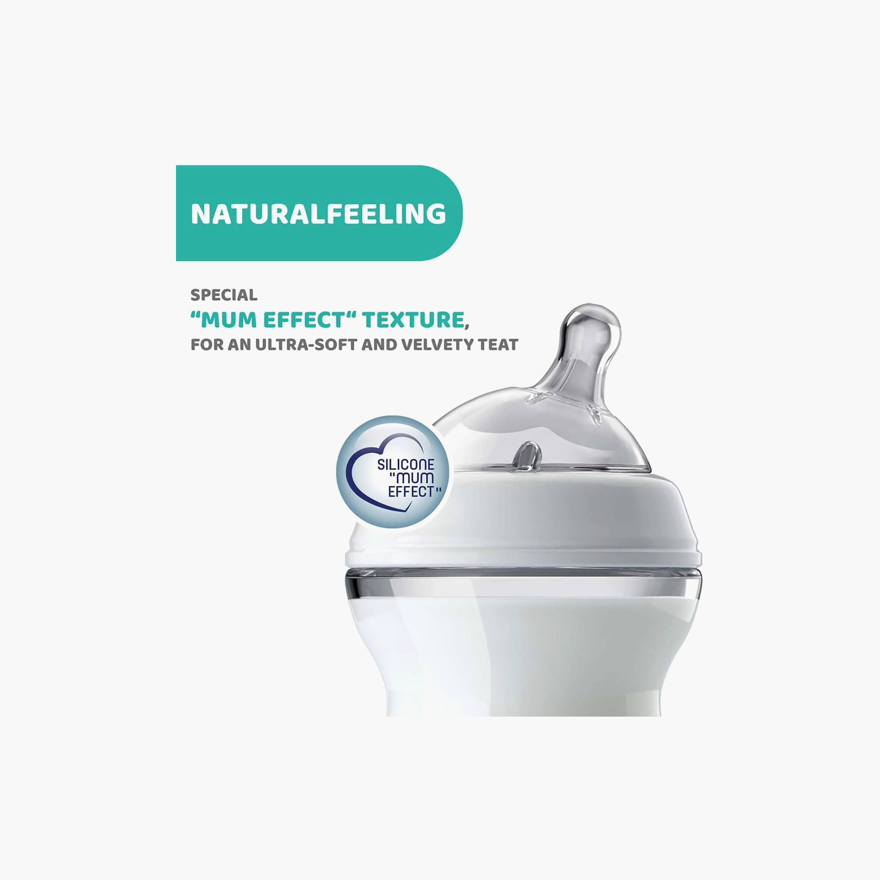 حلمة سيليكون متوسطة ناتشورال فيلينج من شيكو -  2+ شهر-baby-feeding-feedingbottles-bottlesandteats-image-4