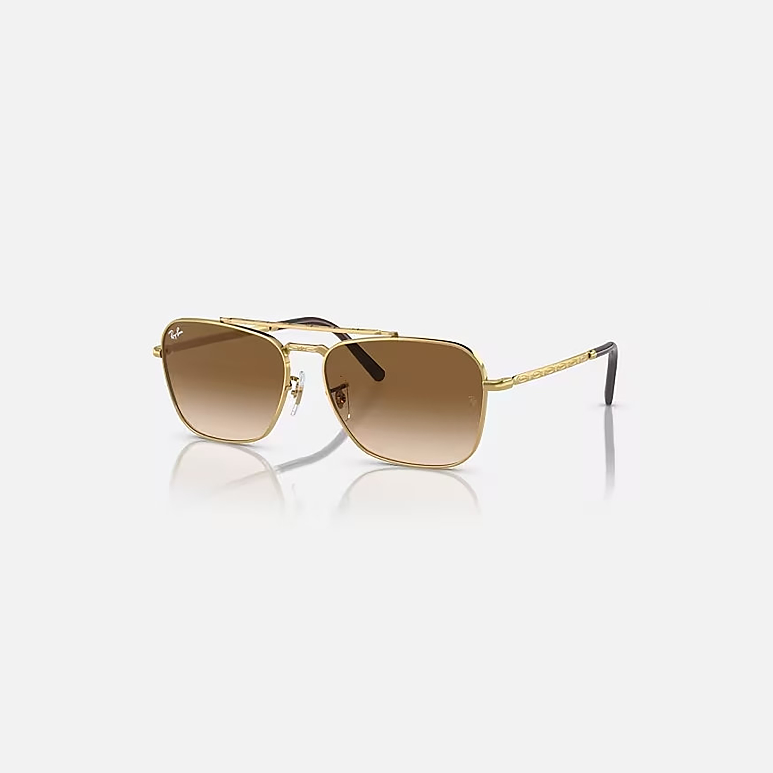 Ray-Ban Unisex Aviator Brown Sunglasses | 3636-men-sunglasses-image-1