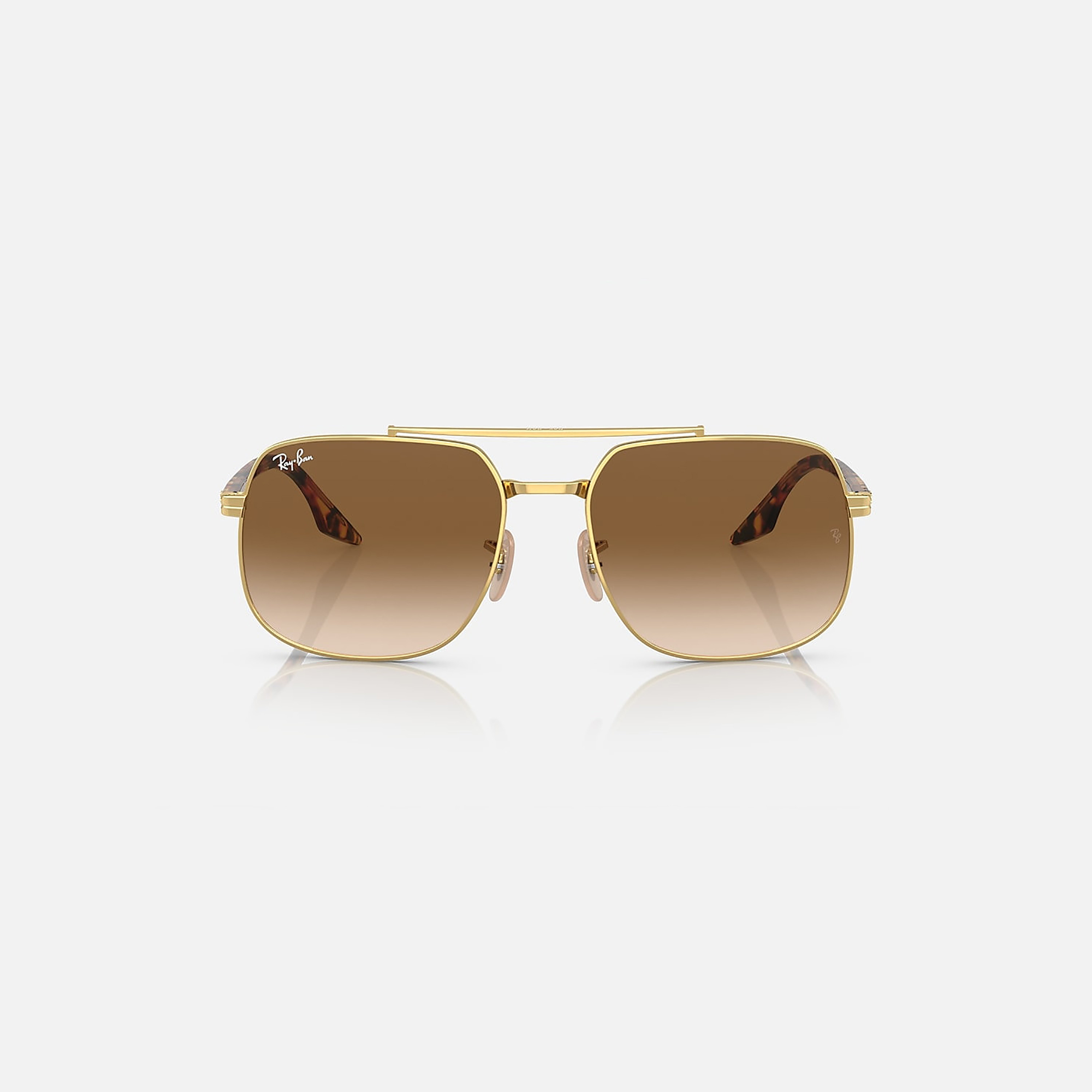 Ray-Ban Unisex Aviator Brown Sunglasses | 3699-men-sunglasses-image-4