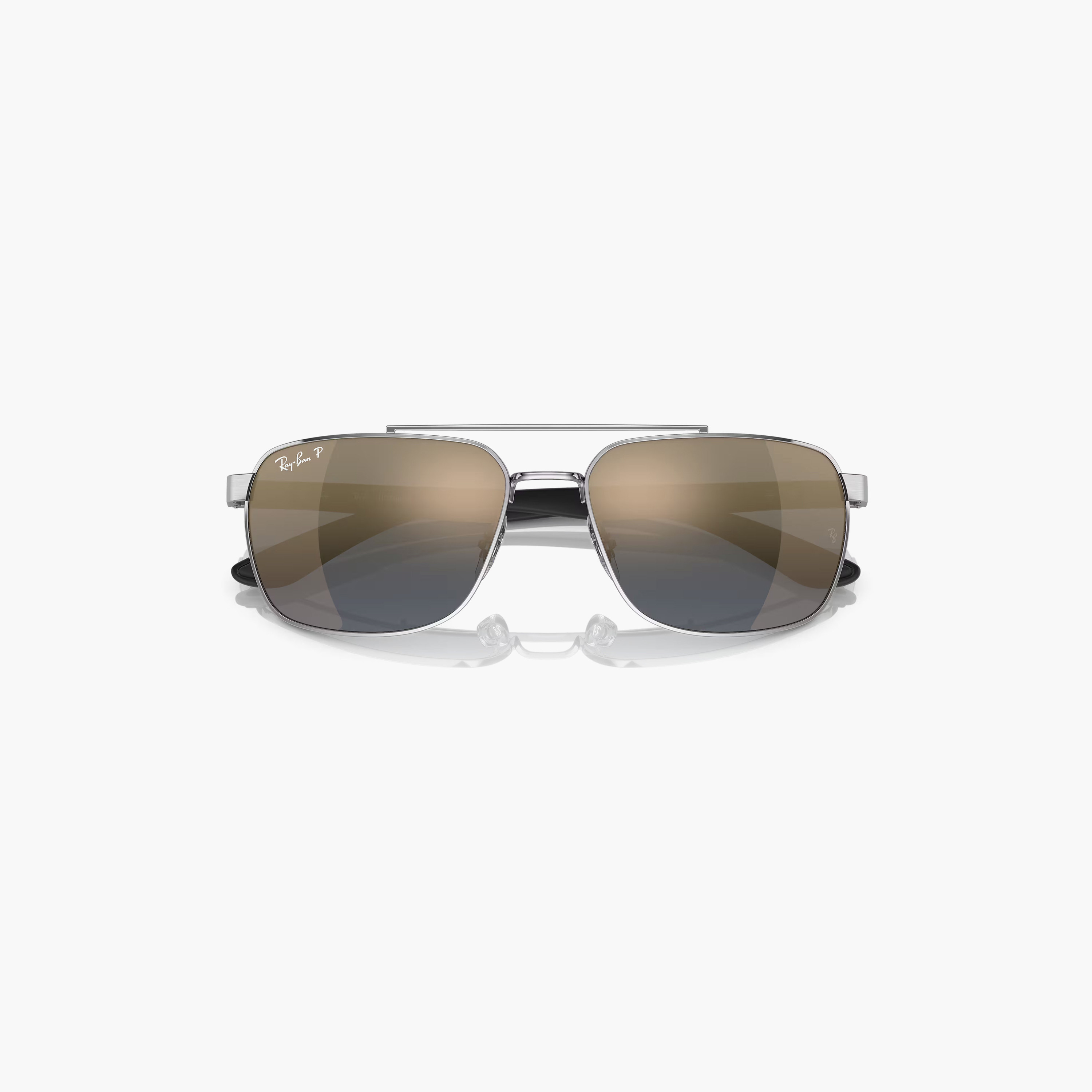 نظارات شمسية راي بان للجنسين، مستطيلة الشكل، متعددة الألوان، مستقطبة | 3701-men-sunglasses-image-3