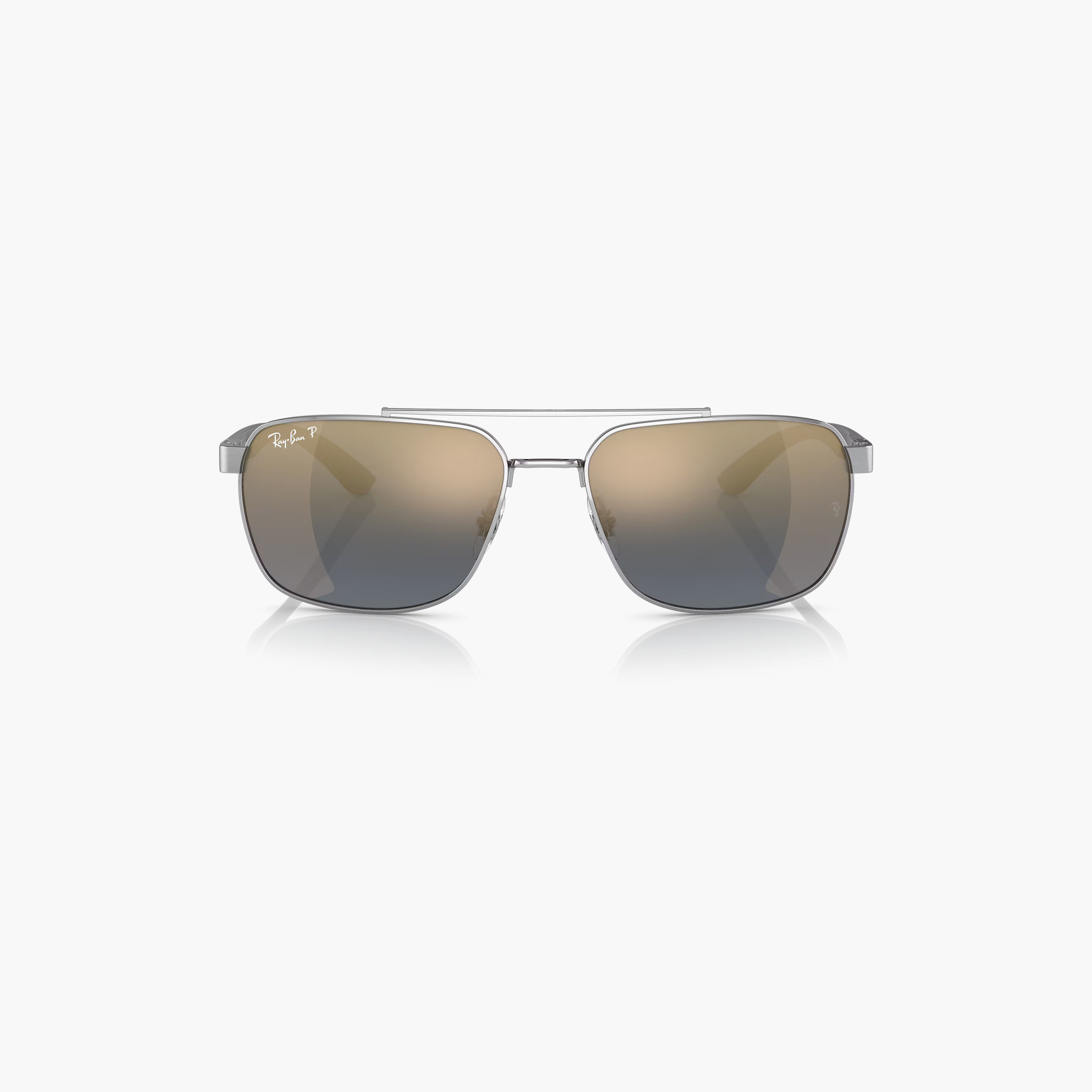 نظارات شمسية راي بان للجنسين، مستطيلة الشكل، متعددة الألوان، مستقطبة | 3701-men-sunglasses-image-4
