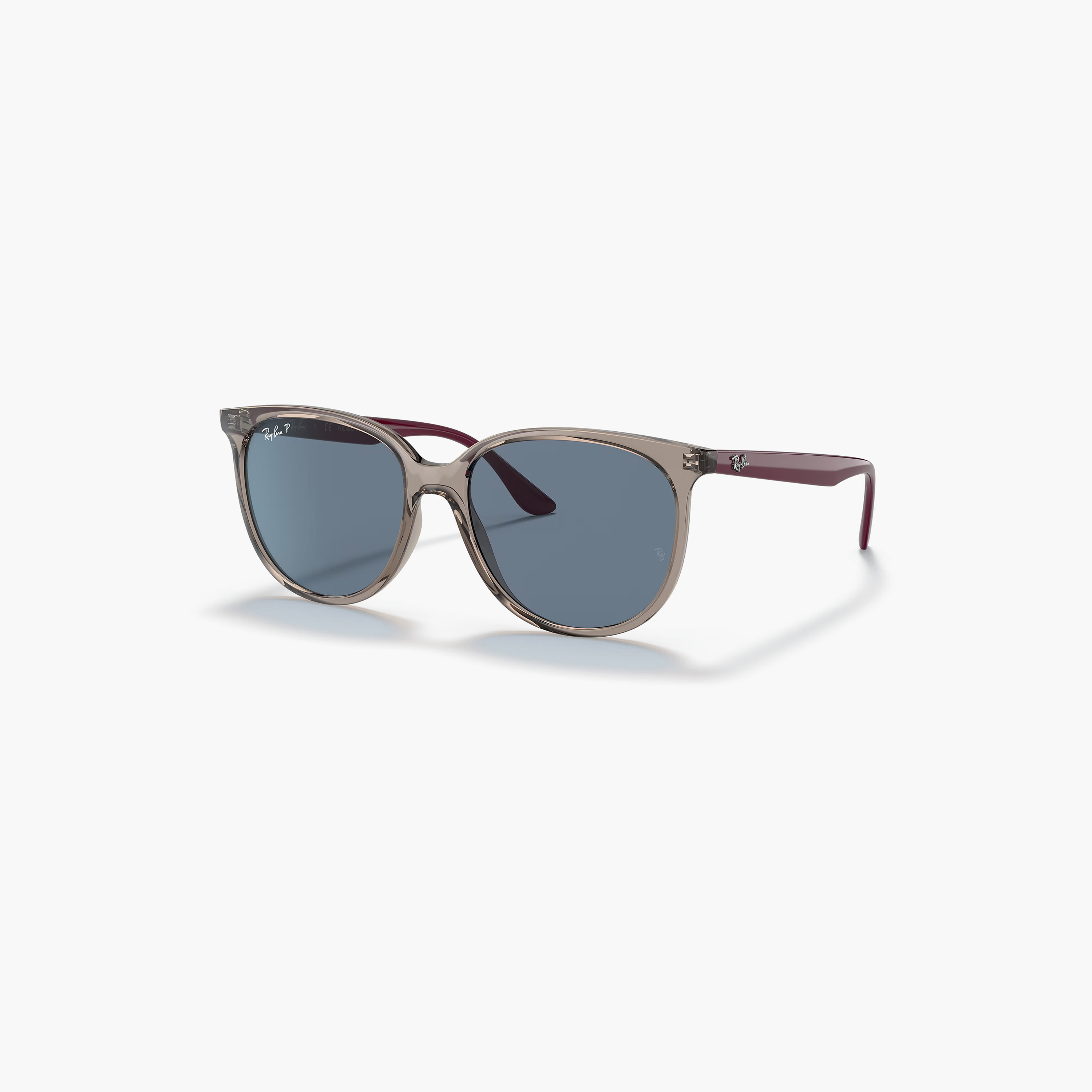 نظارات شمسية راي بان بيضاوية الشكل مستقطبة زرقاء للجنسين | 4378-men-sunglasses-image-1