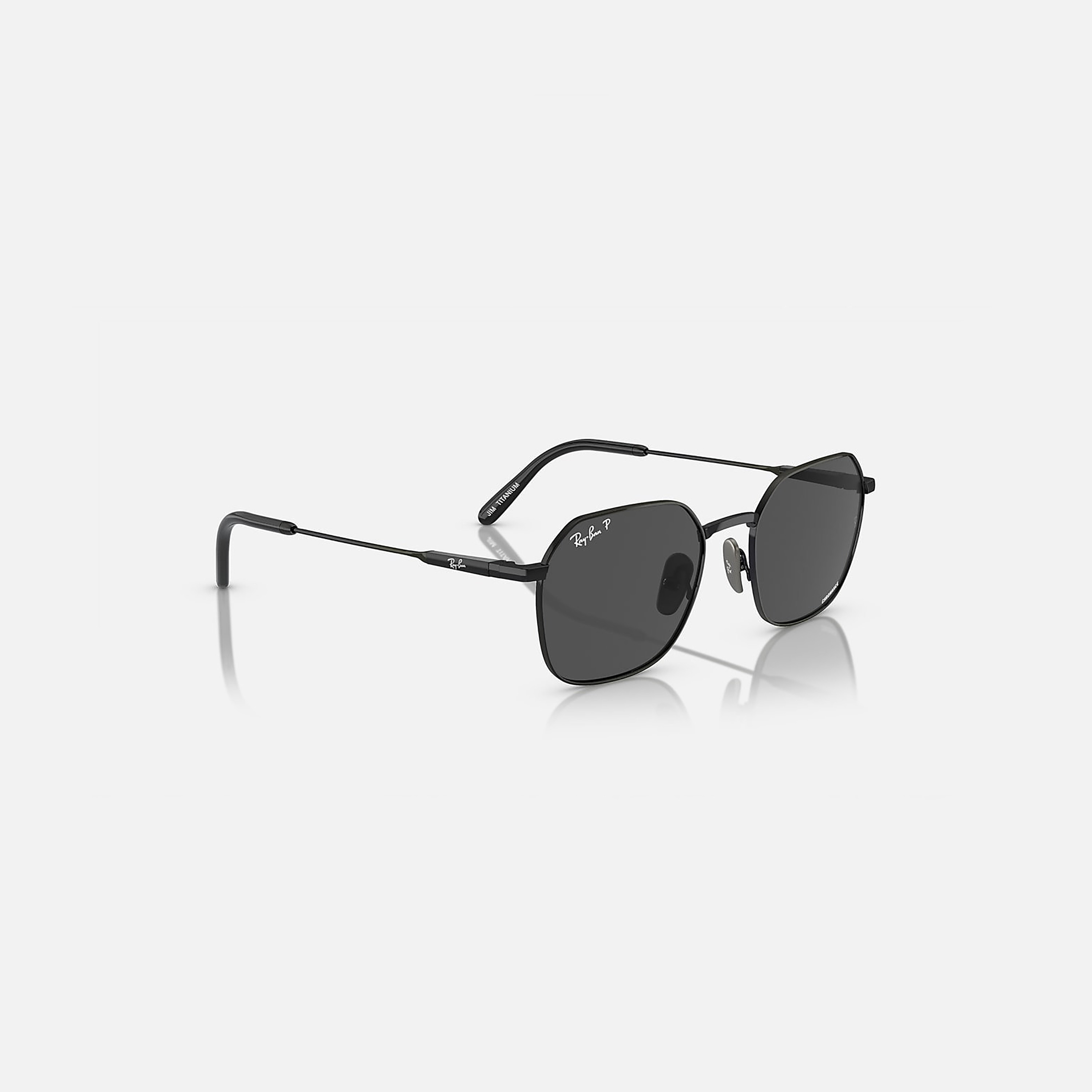 Ray-Ban Unisex Square Polorized Black Sunglasses | 8094-men-sunglasses-image-4
