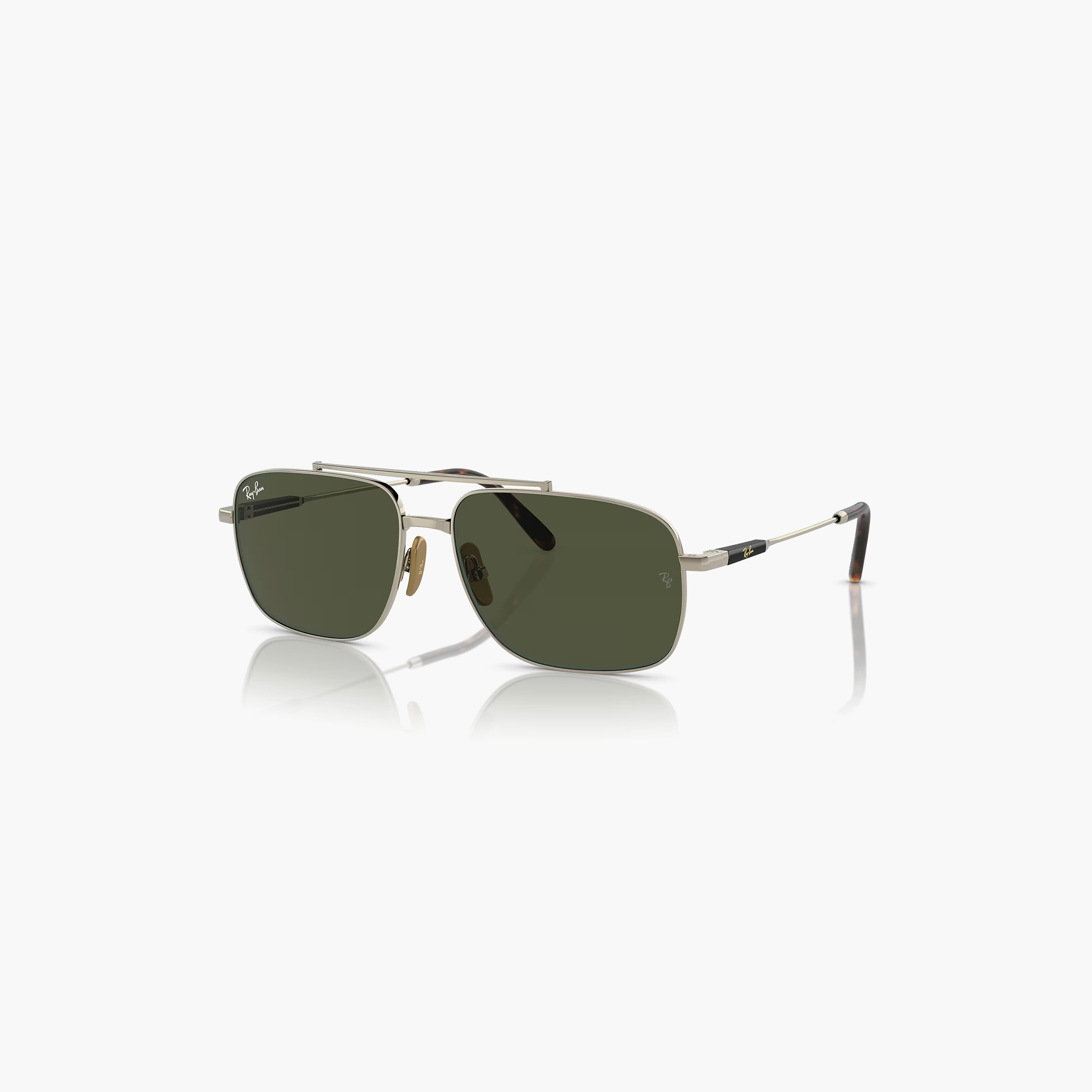 Ray-Ban Unisex Aviator Green Sunglasses | 8096-men-sunglasses-image-1