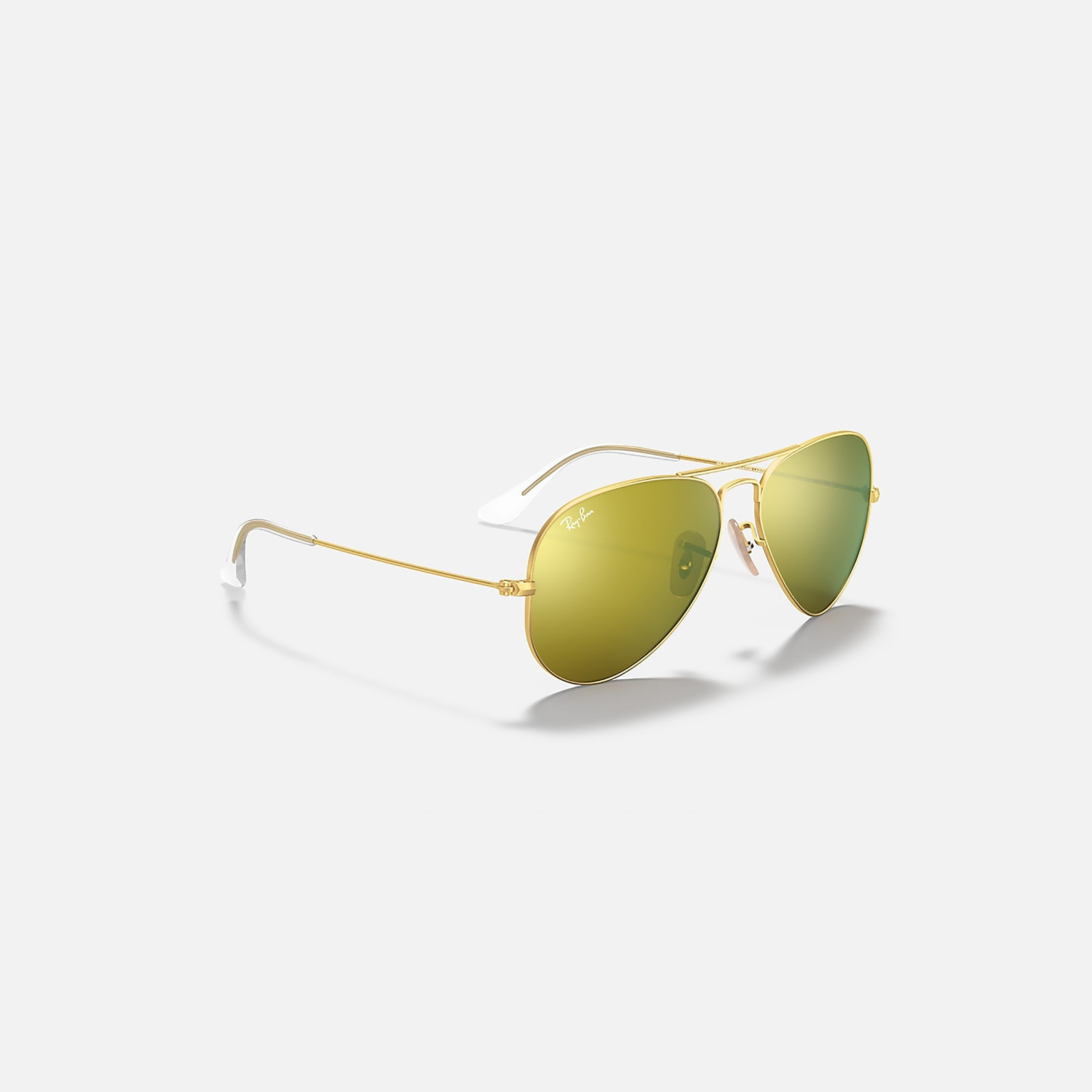 نظارات شمسية راي بان للجنسين بتصميم طيار أصفر | 3025-men-sunglasses-image-2