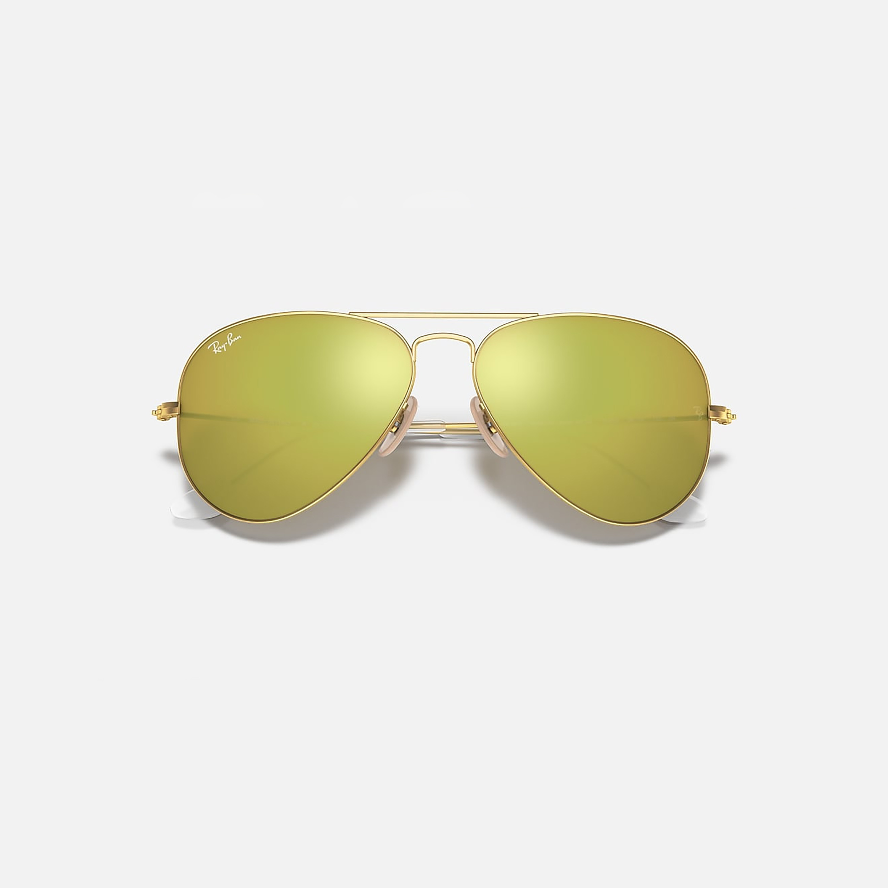 نظارات شمسية راي بان للجنسين بتصميم طيار أصفر | 3025-men-sunglasses-image-3