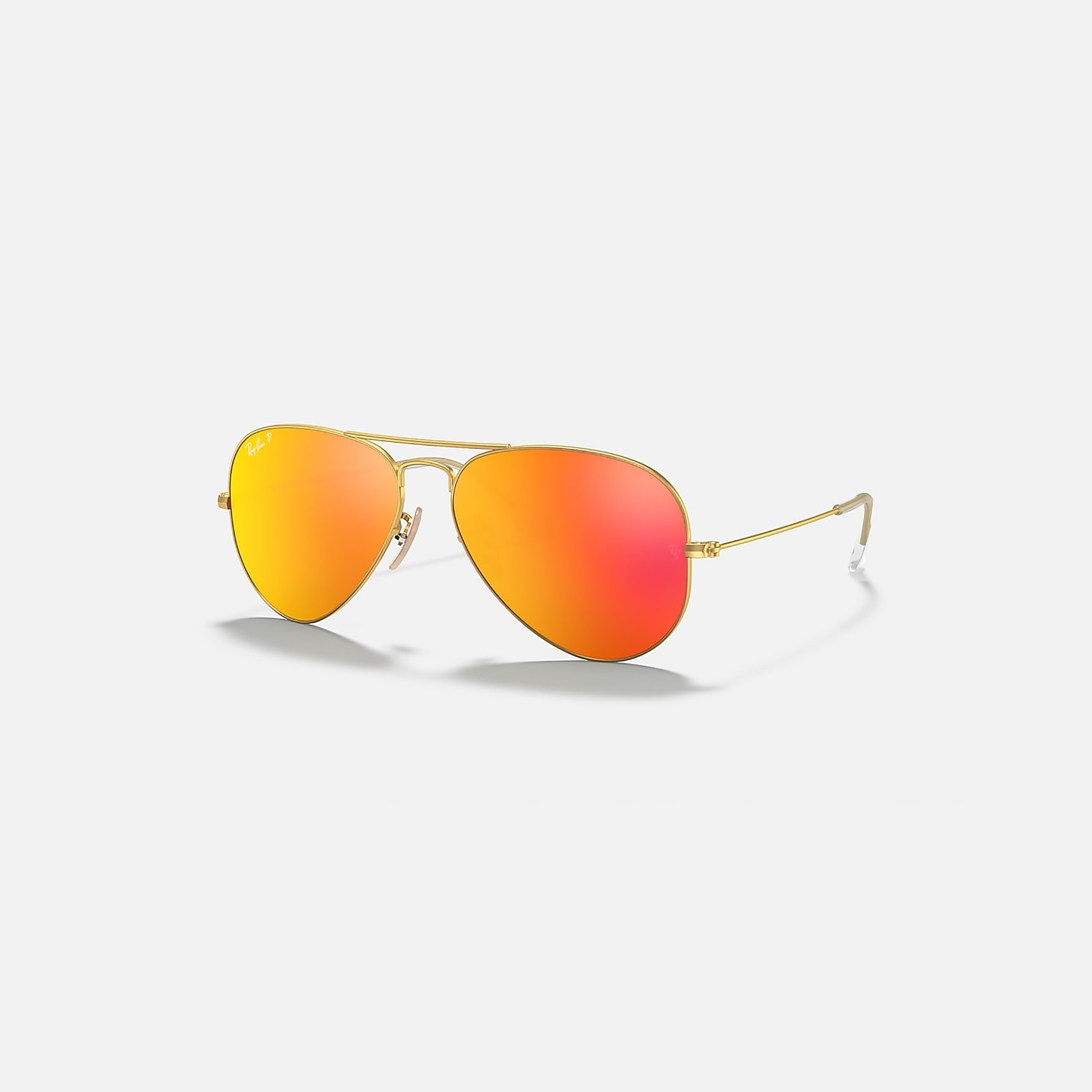 Ray-Ban Unisex Aviator Orange Sunglasses | 3025-men-sunglasses-image-1