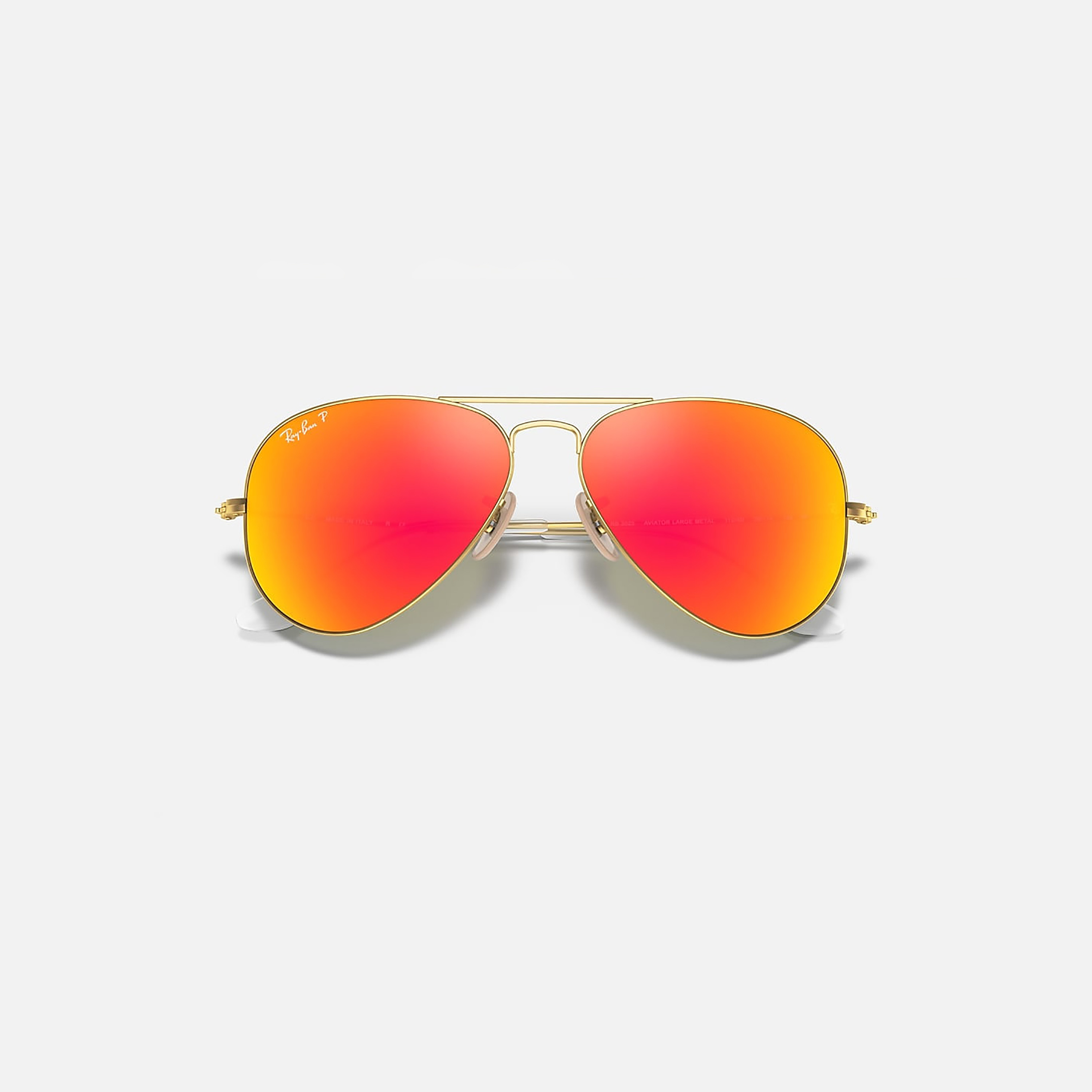 Ray-Ban Unisex Aviator Orange Sunglasses | 3025-men-sunglasses-image-3