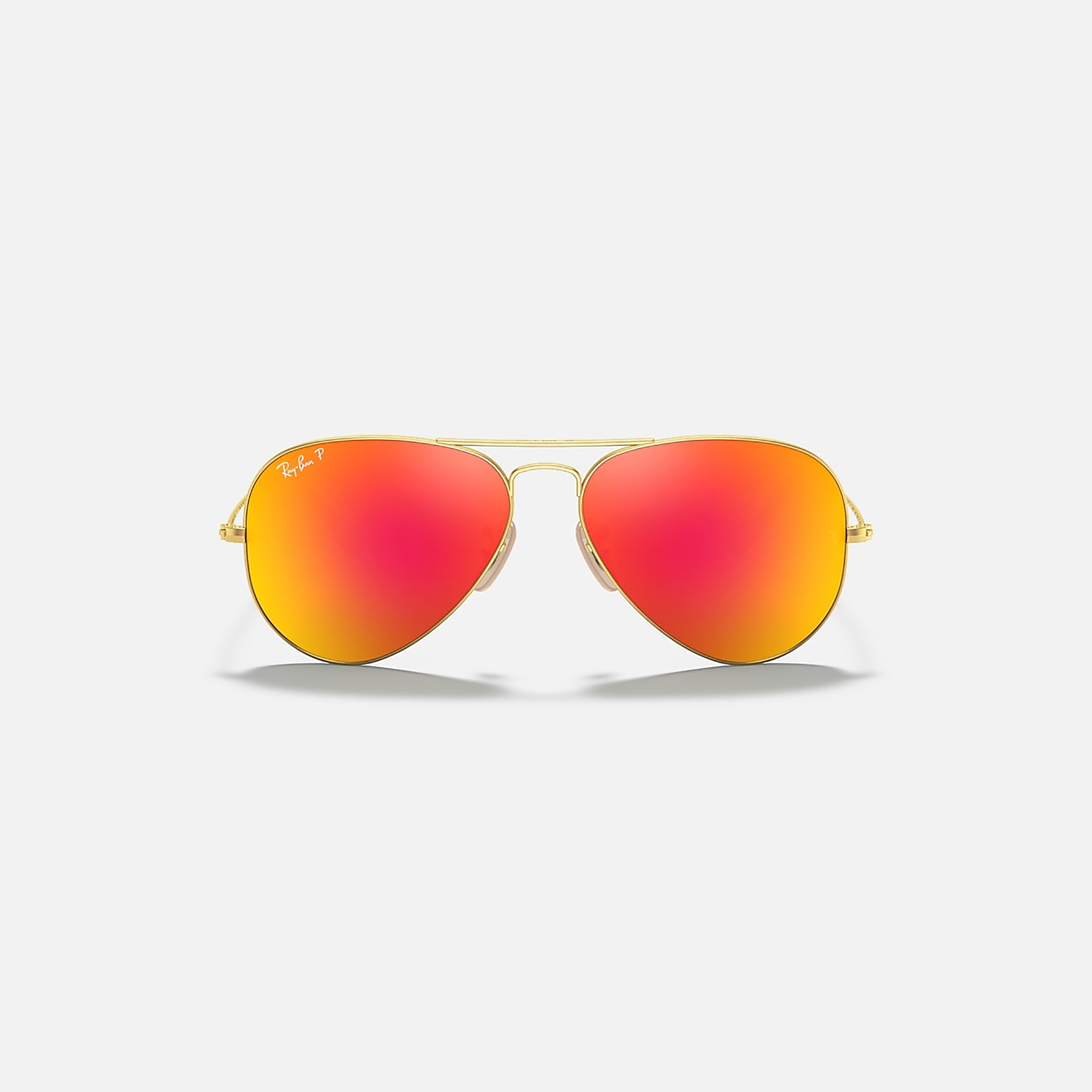 Ray-Ban Unisex Aviator Orange Sunglasses | 3025-men-sunglasses-image-4