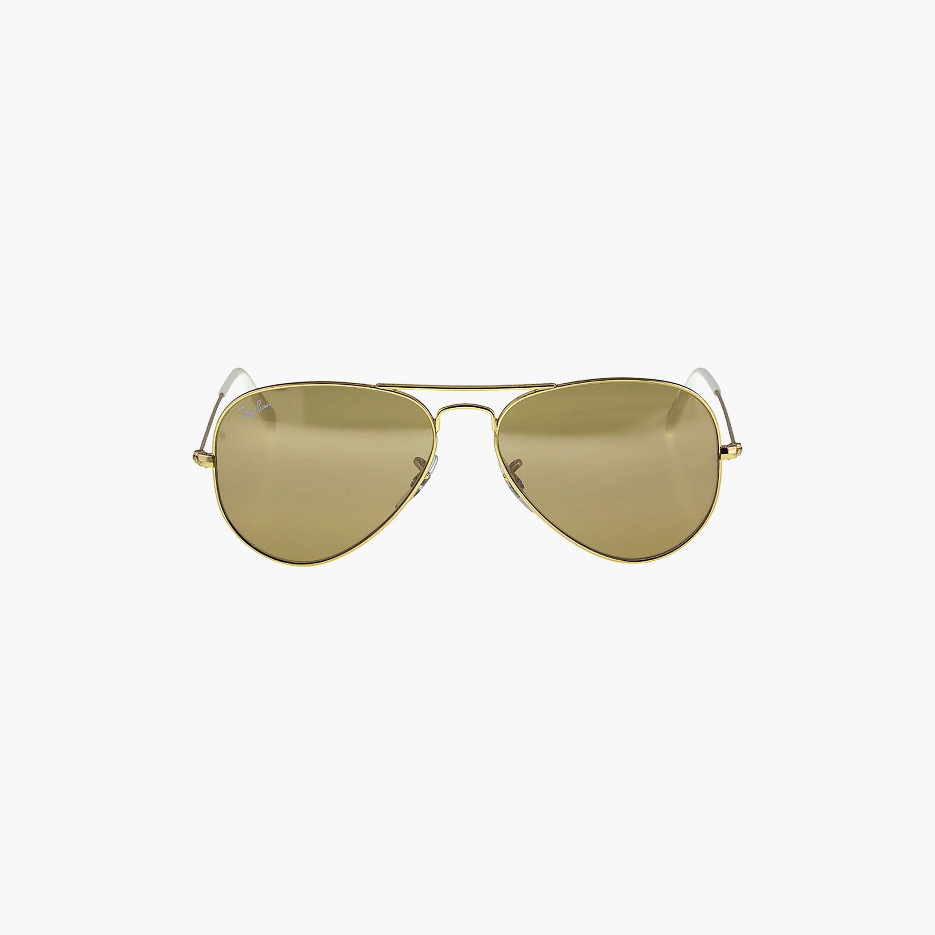 نظارات شمسية رجالية من راي بان بتصميم طيار بني | 3025-men-sunglasses-image-1