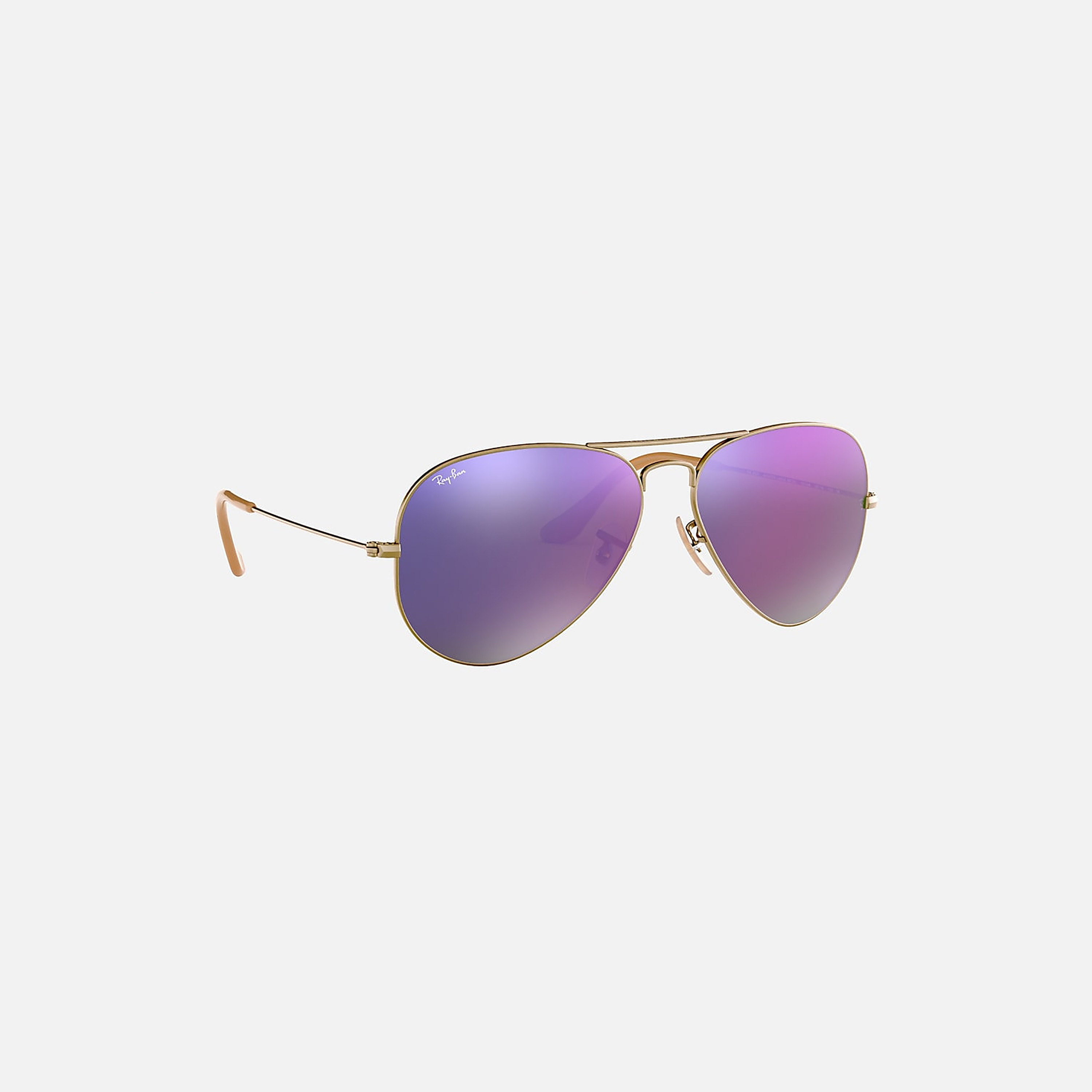 نظارات شمسية راي بان للجنسين بتصميم طيار بنفسجي | 3025-men-sunglasses-image-2