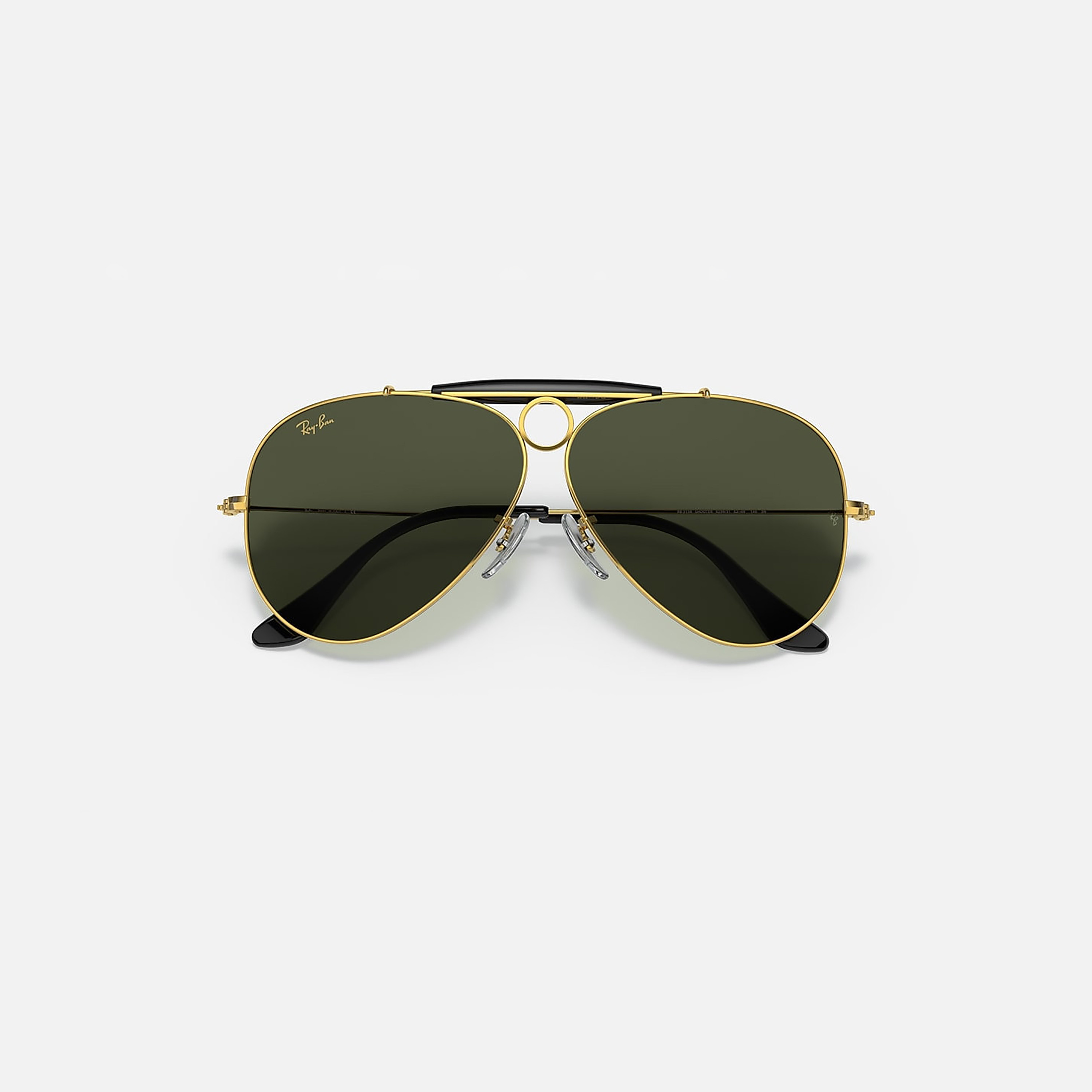 Ray-Ban Unisex Aviator Green Sunglasses | 3138-men-sunglasses-image-3