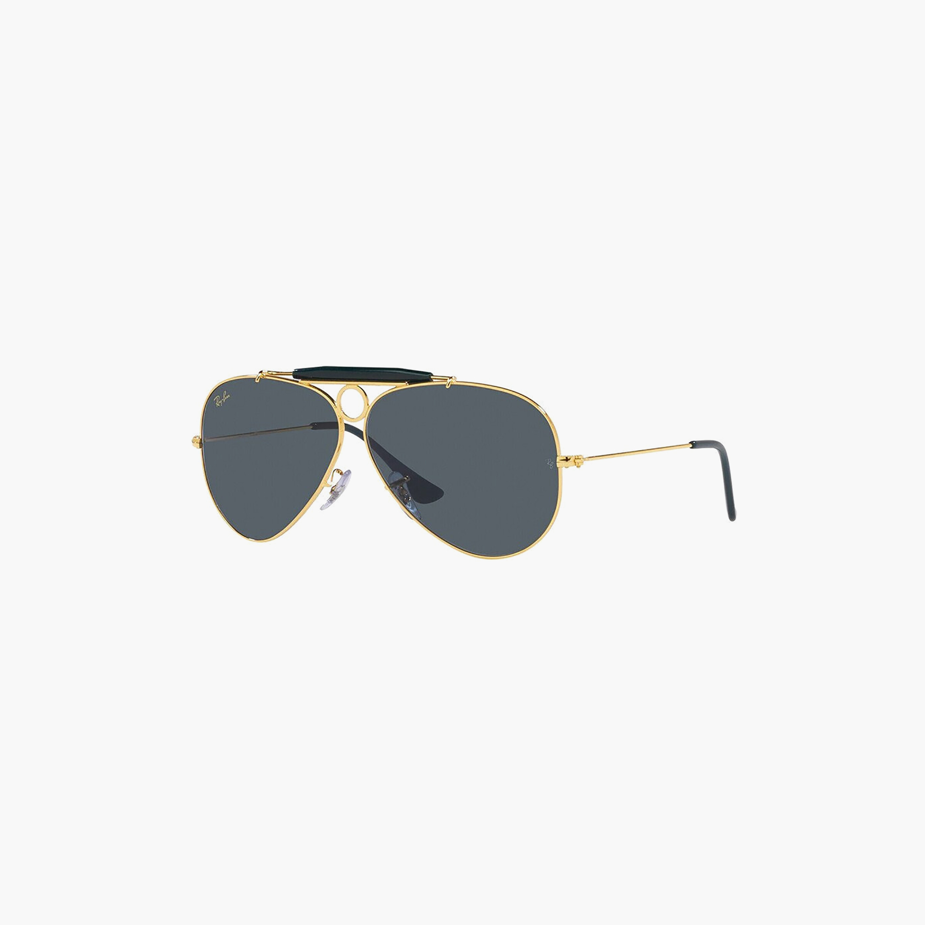 نظارات شمسية رمادية من راي بان للجنسين بتصميم طيار | 3138-men-sunglasses-image-1