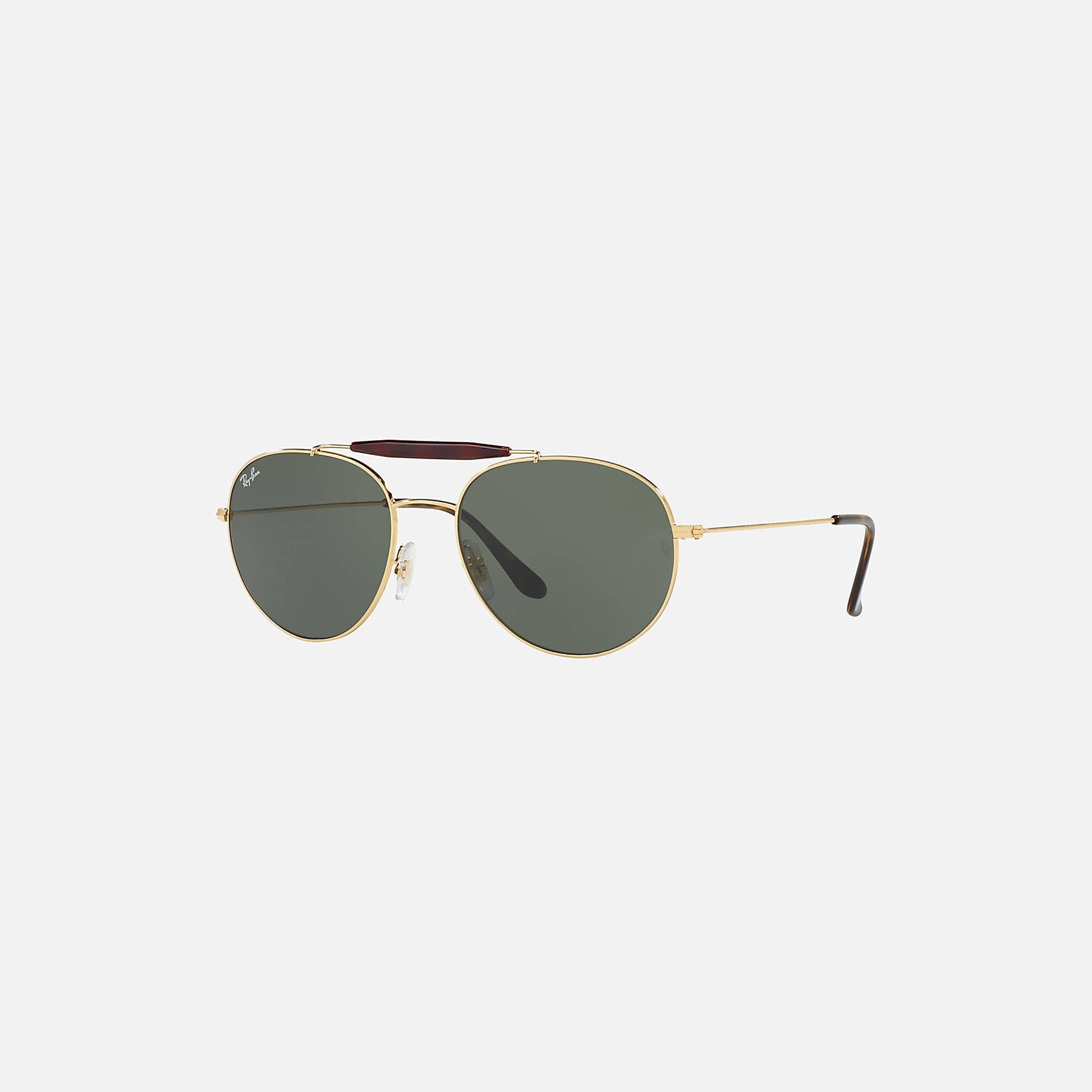نظارات شمسية رجالية من راي بان بتصميم طيار أخضر | 3540-men-sunglasses-image-1