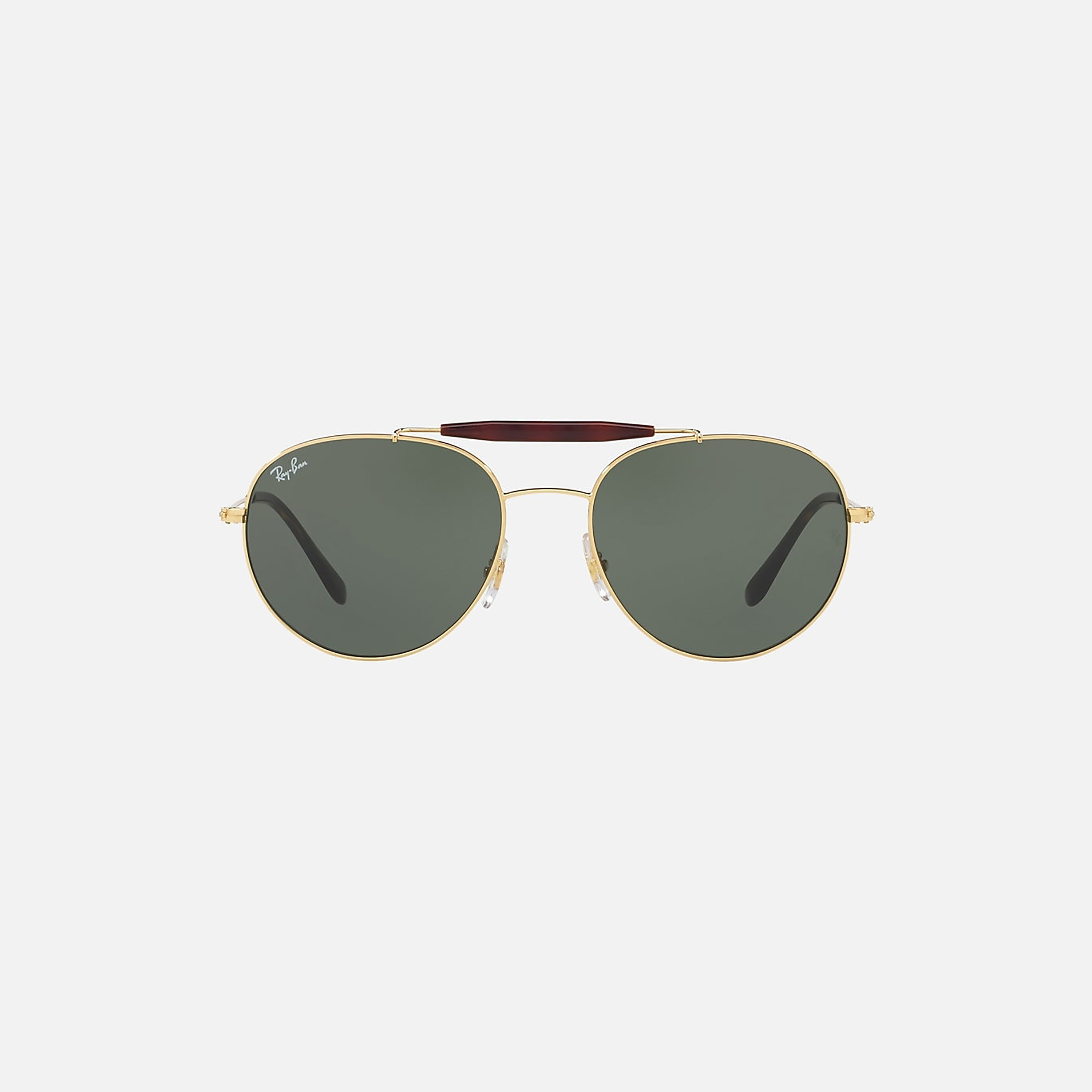 نظارات شمسية رجالية من راي بان بتصميم طيار أخضر | 3540-men-sunglasses-image-3