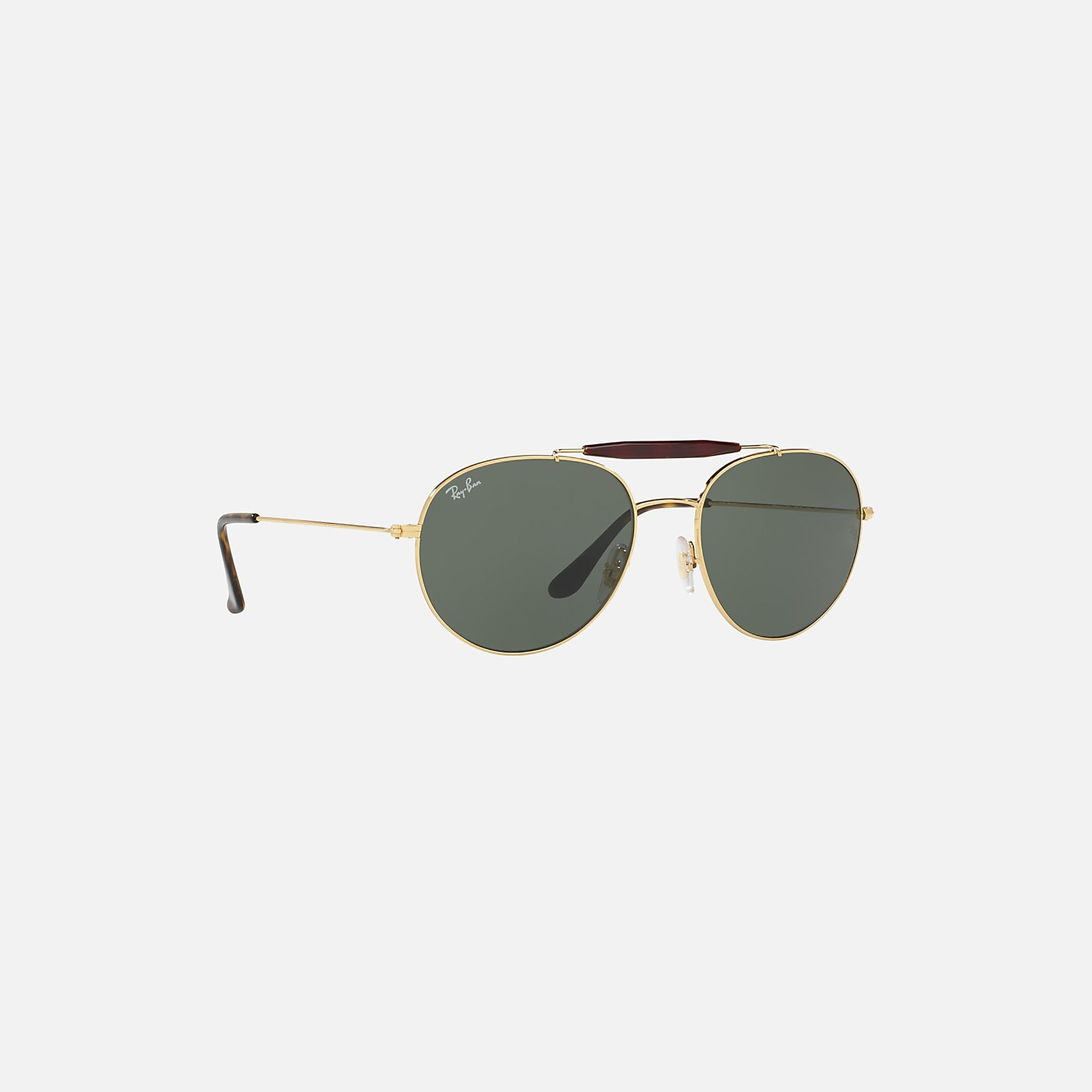 نظارات شمسية رجالية من راي بان بتصميم طيار أخضر | 3540-men-sunglasses-image-4