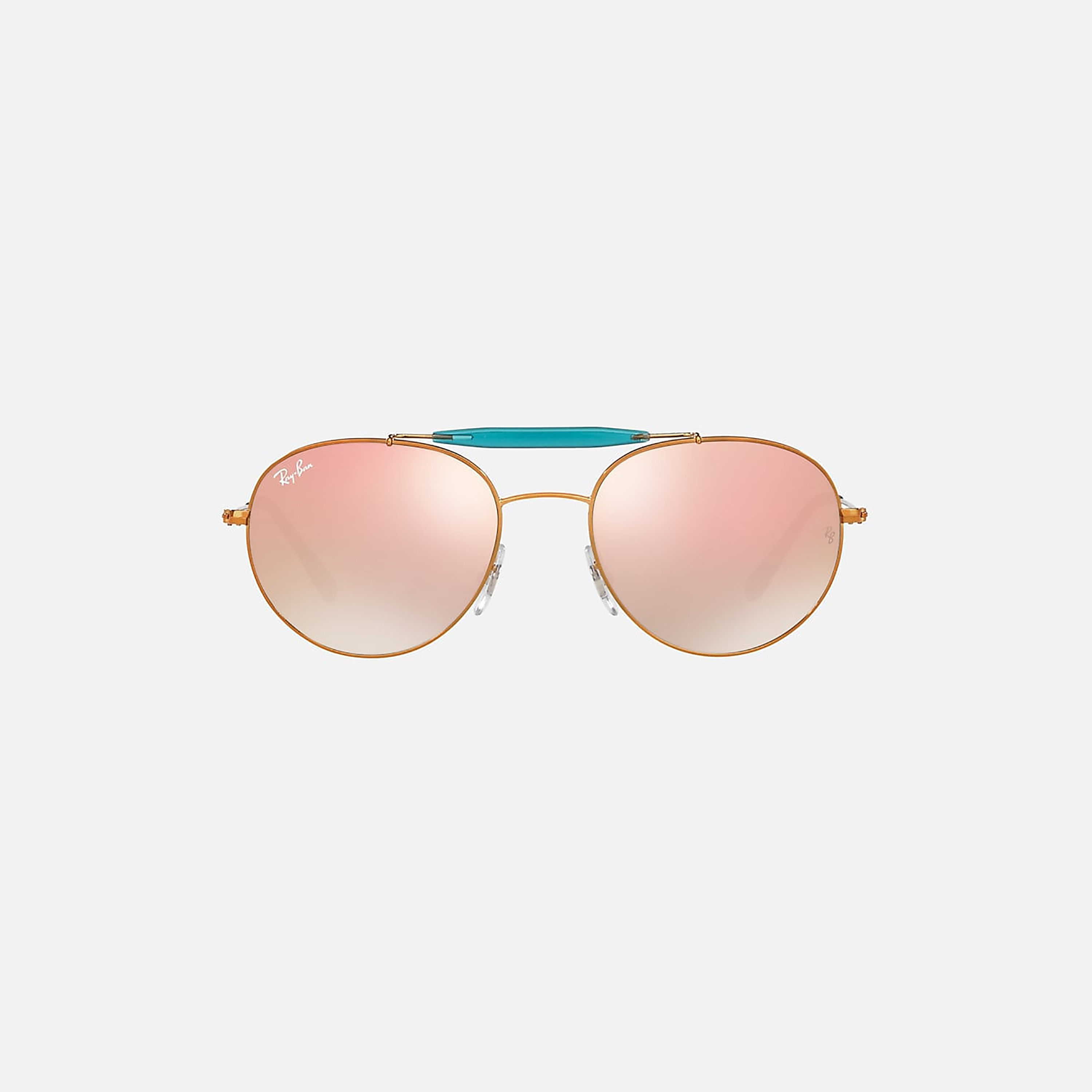 نظارات شمسية رجالية من راي بان بتصميم طيار بني | 3540-men-sunglasses-image-3