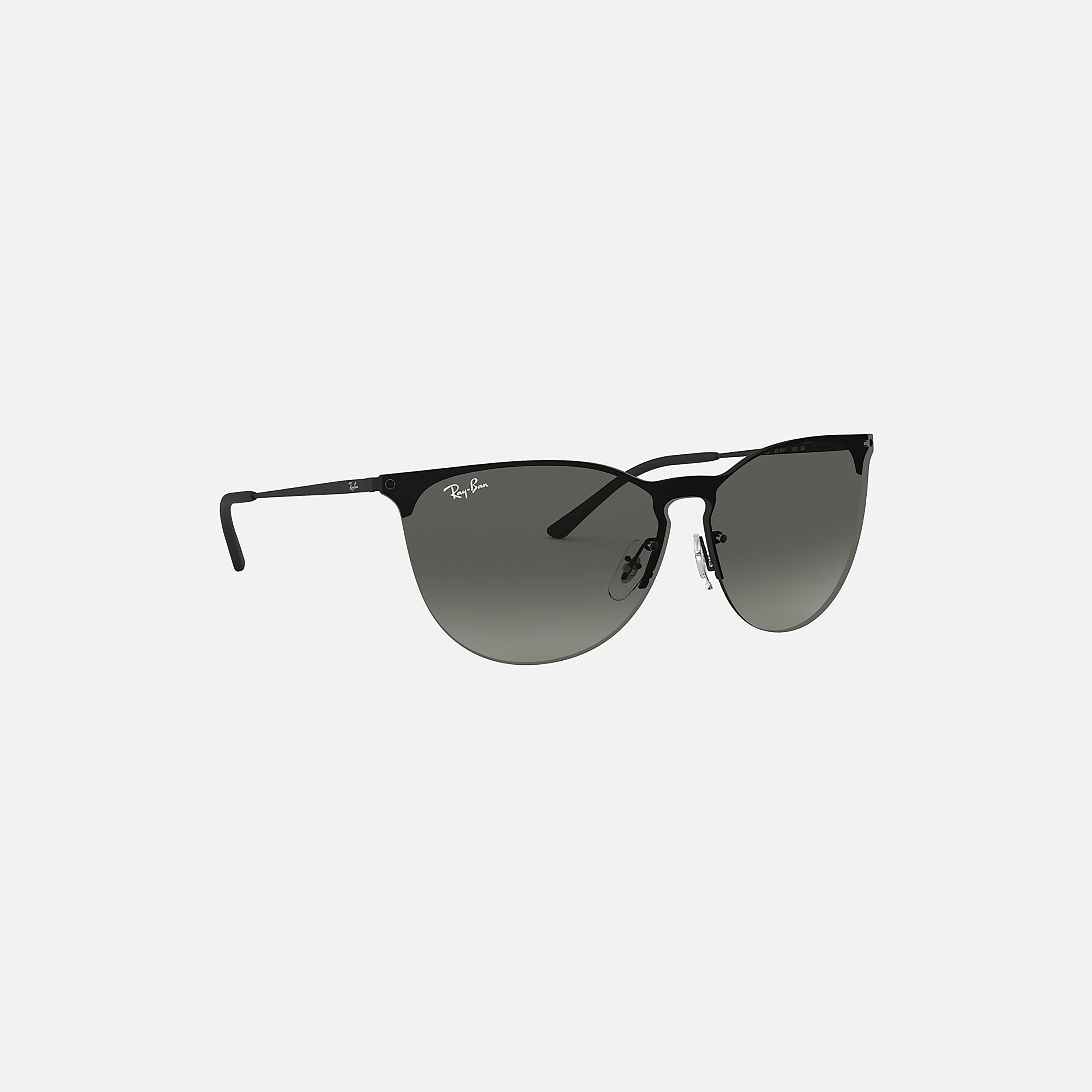 نظارات شمسية رمادية بتصميم عين القطة للرجال من راي بان | 3652-men-sunglasses-image-3