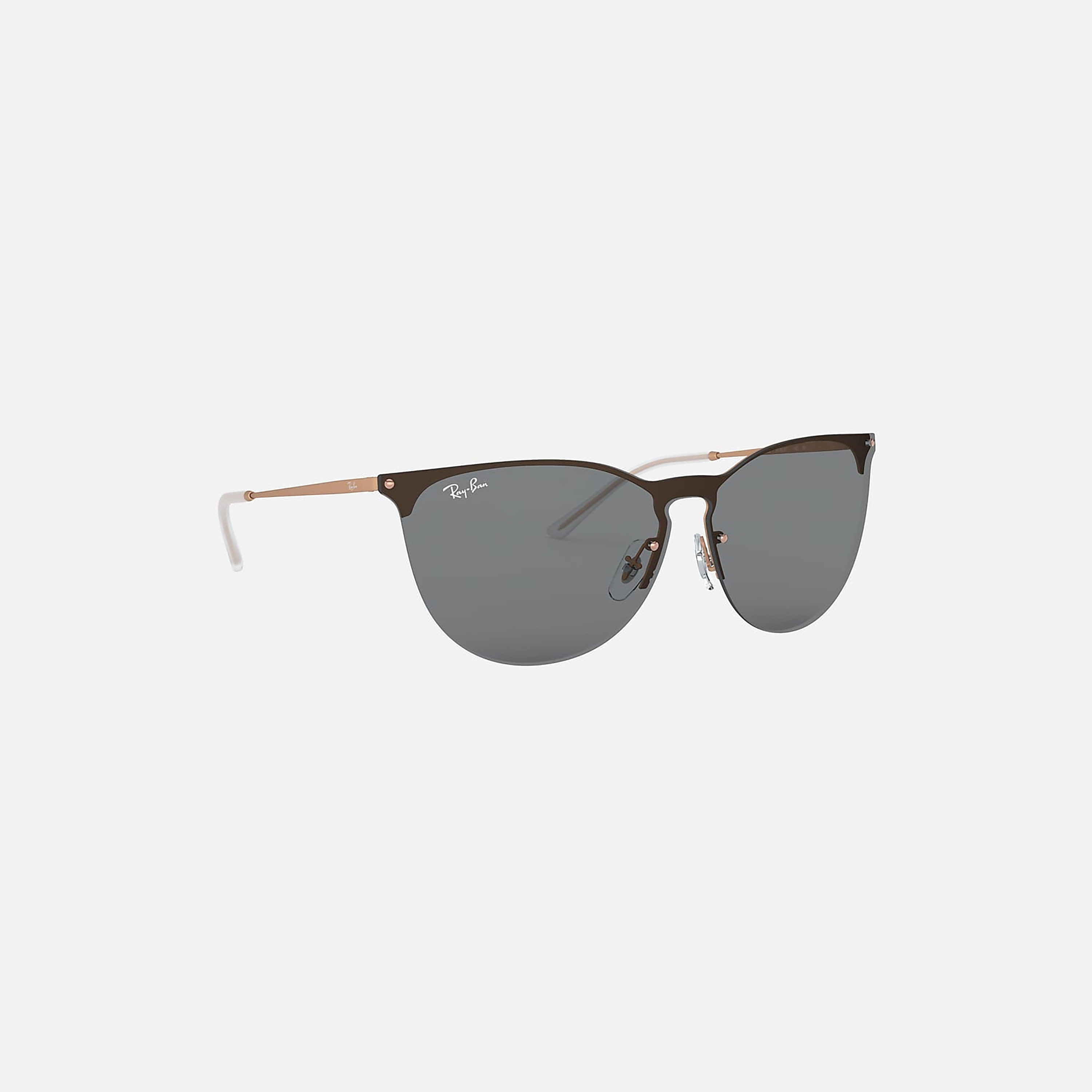 نظارات شمسية رمادية بتصميم عين القطة للرجال من راي بان | 3652-men-sunglasses-image-3