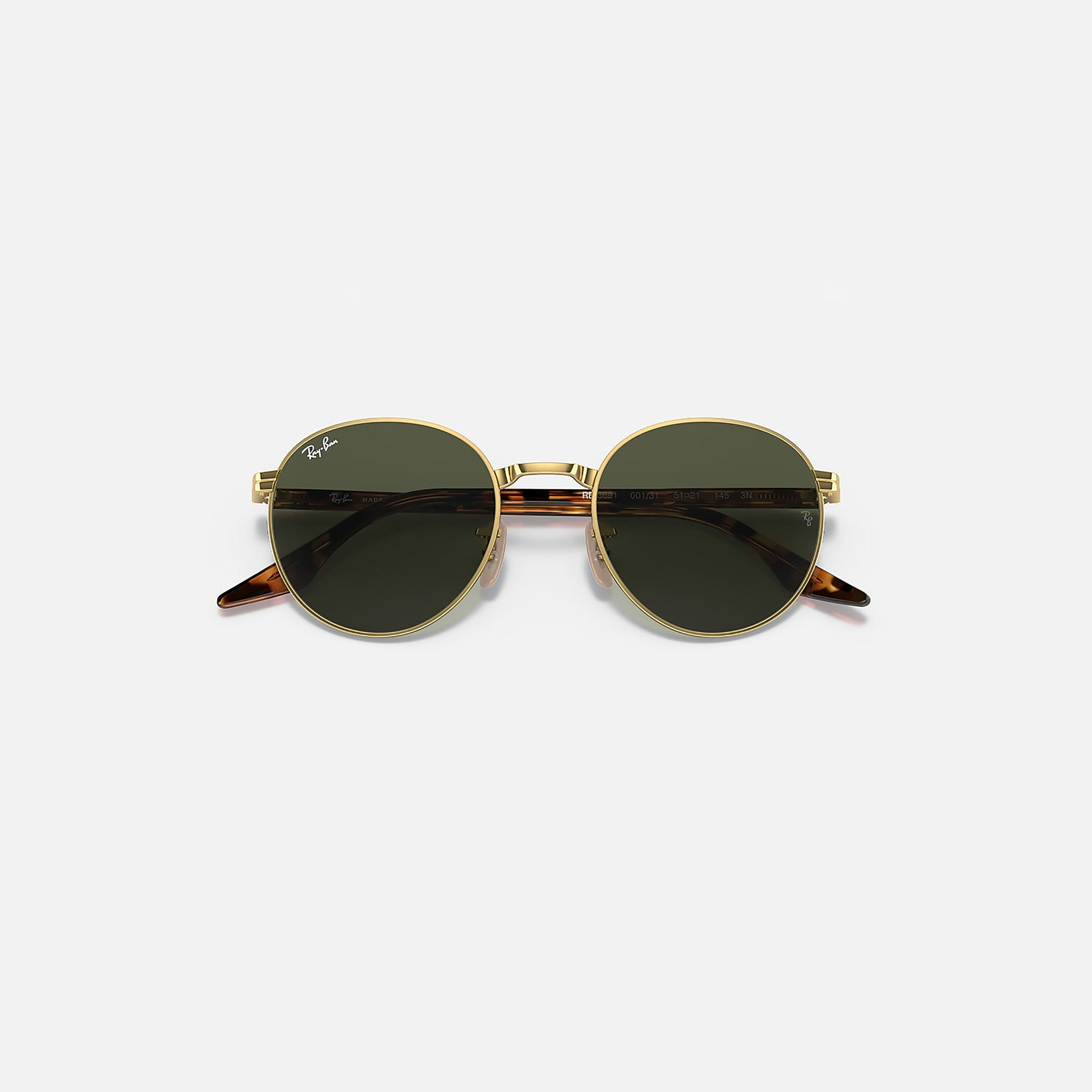 نظارات شمسية دائرية خضراء للجنسين من راي بان | 3691-men-sunglasses-image-4