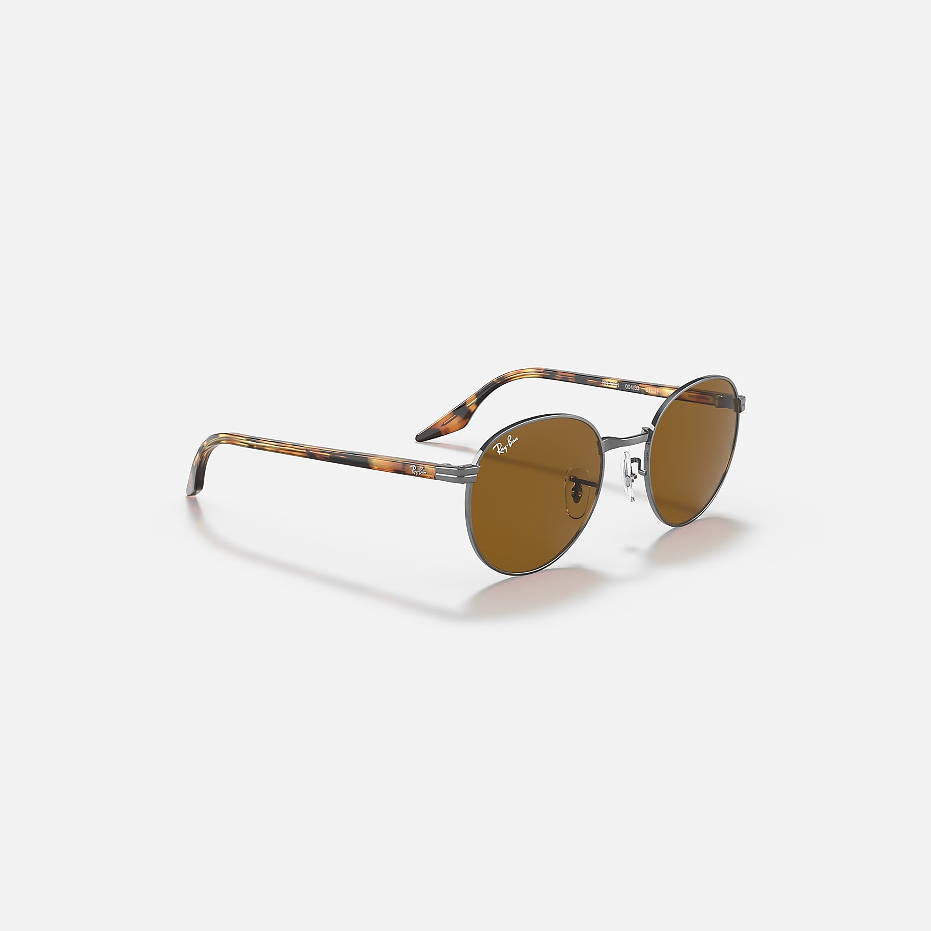نظارات شمسية دائرية بنية اللون من راي بان للجنسين | 3691-men-sunglasses-image-5
