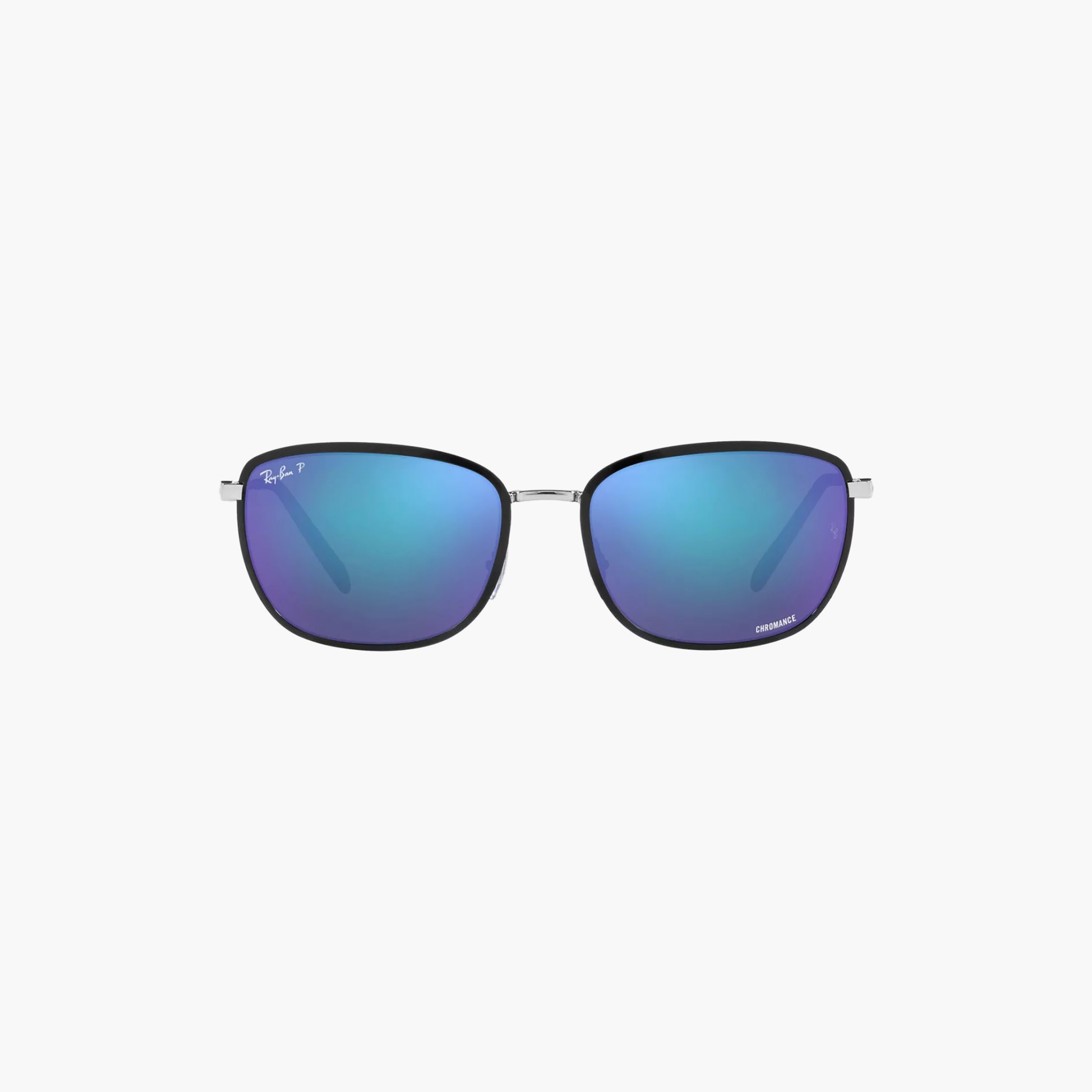 نظارات شمسية مربعة مستقطبة زرقاء من راي بان للجنسين | 3705-men-sunglasses-image-3
