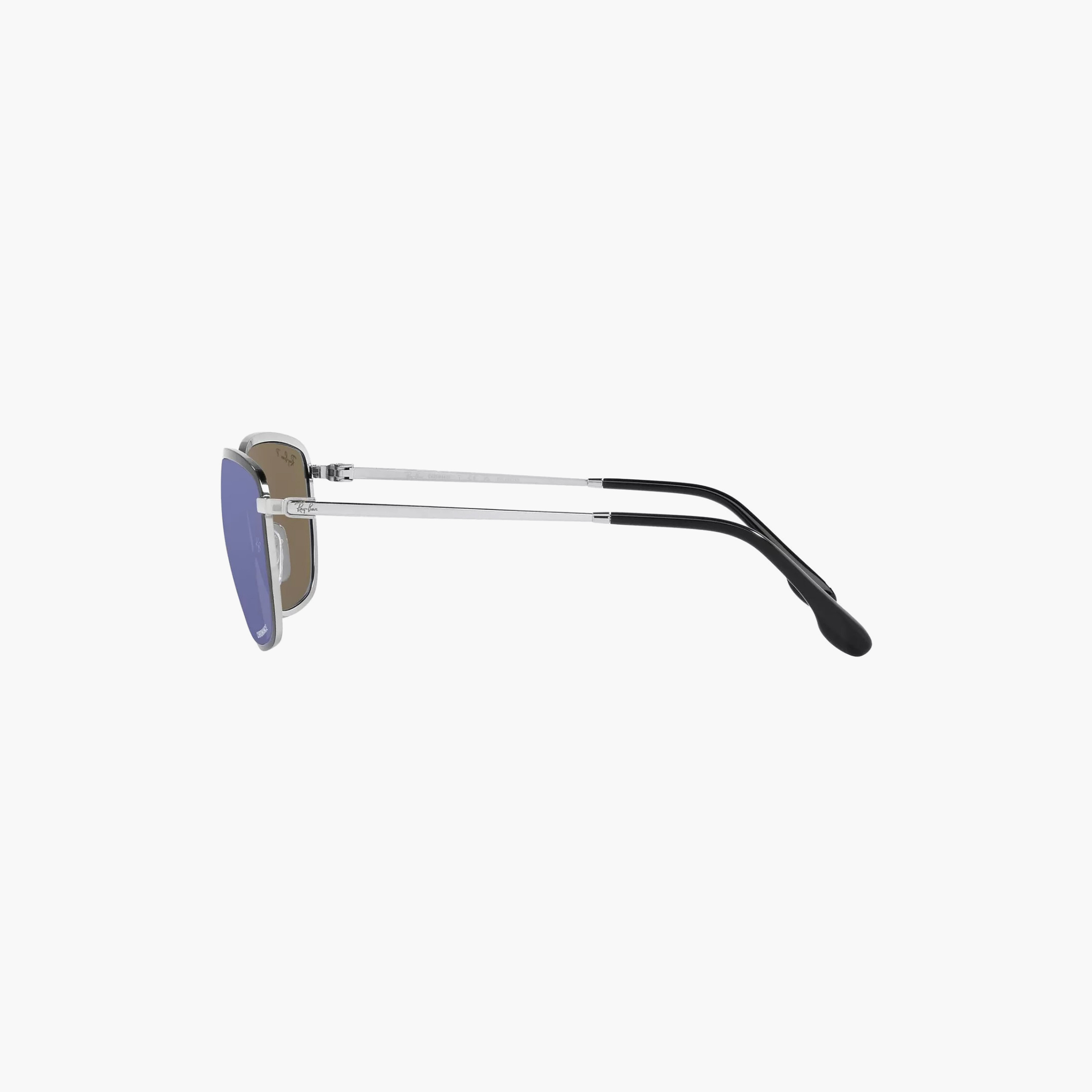 نظارات شمسية مربعة مستقطبة زرقاء من راي بان للجنسين | 3705-men-sunglasses-image-4