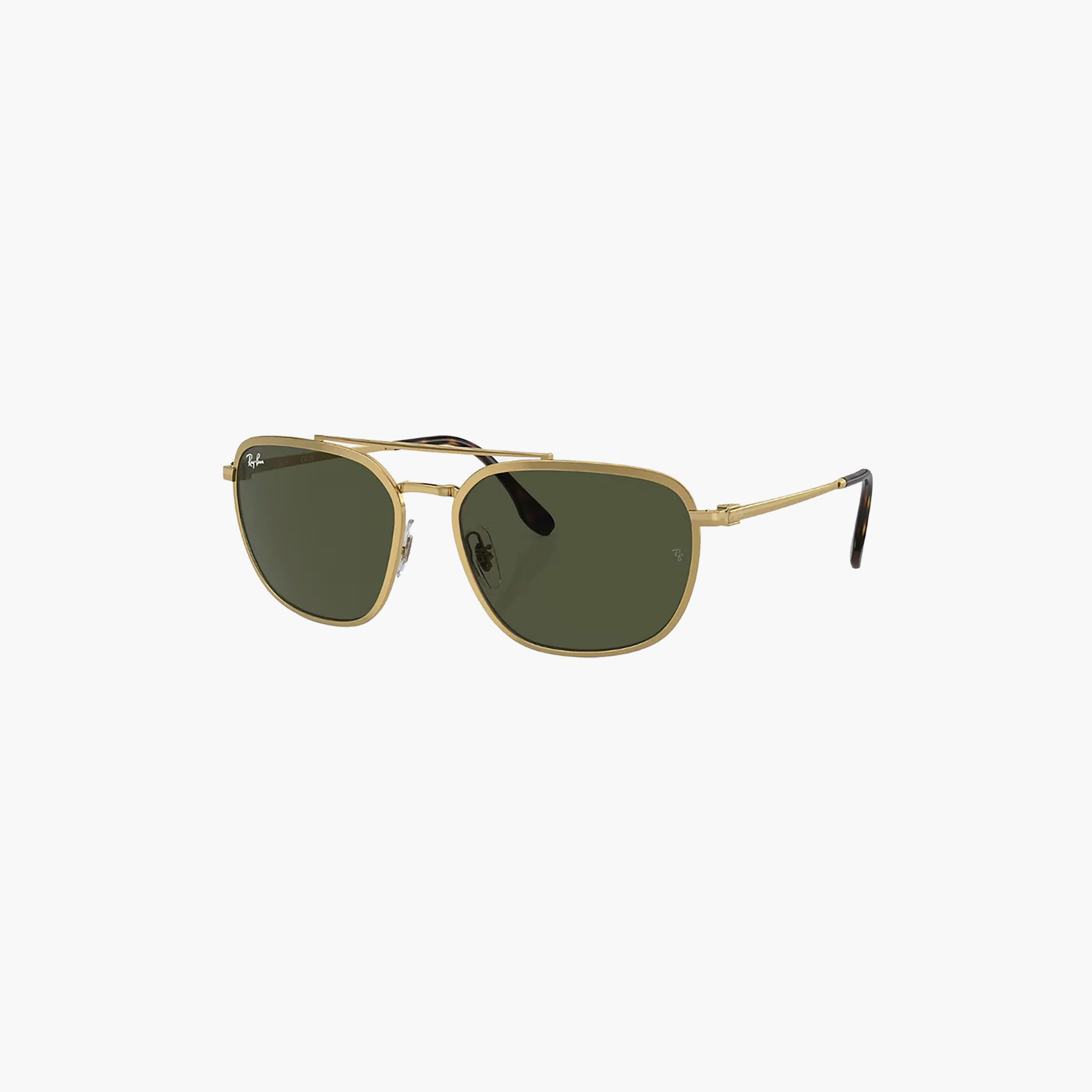 نظارات شمسية رجالية من راي بان بتصميم طيار رمادي | 3708-men-sunglasses-image-1